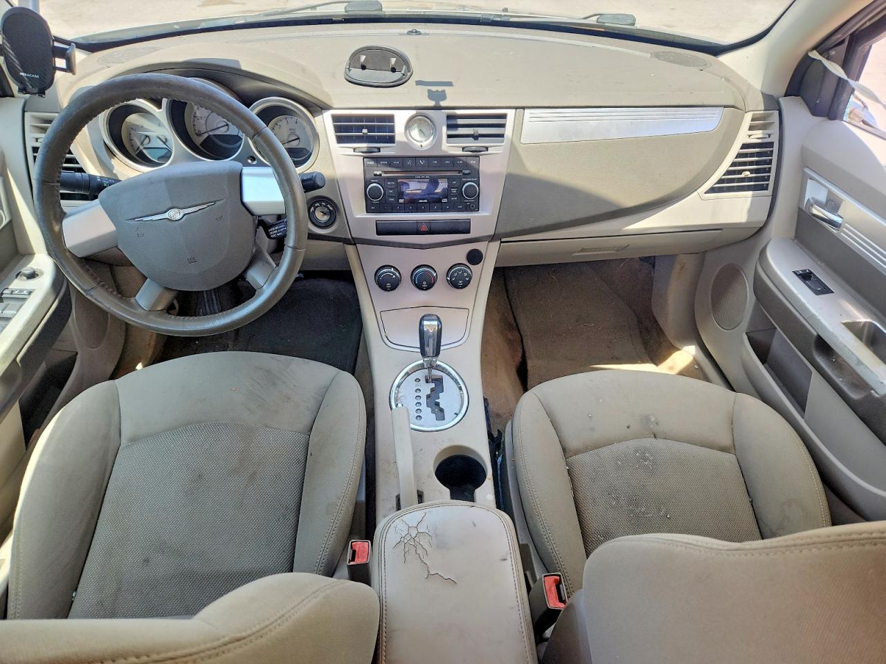 2009 Chrysler Sebring Touring Silver vin: 1C3LC56B39N544703