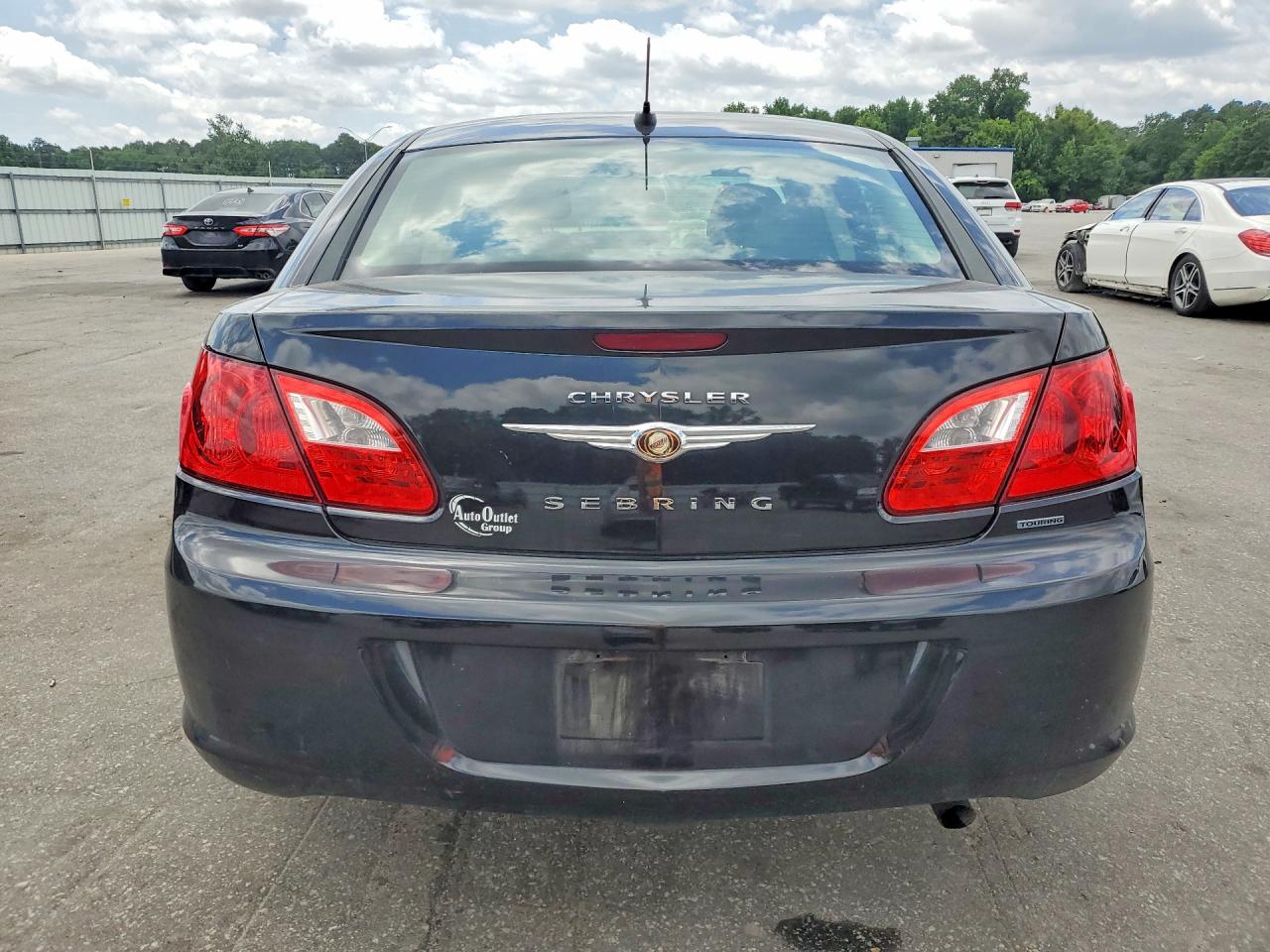 2009 Chrysler Sebring Touring Black vin: 1C3LC56B49N549456