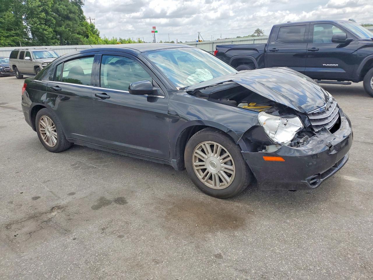 2009 Chrysler Sebring Touring Black vin: 1C3LC56B49N549456