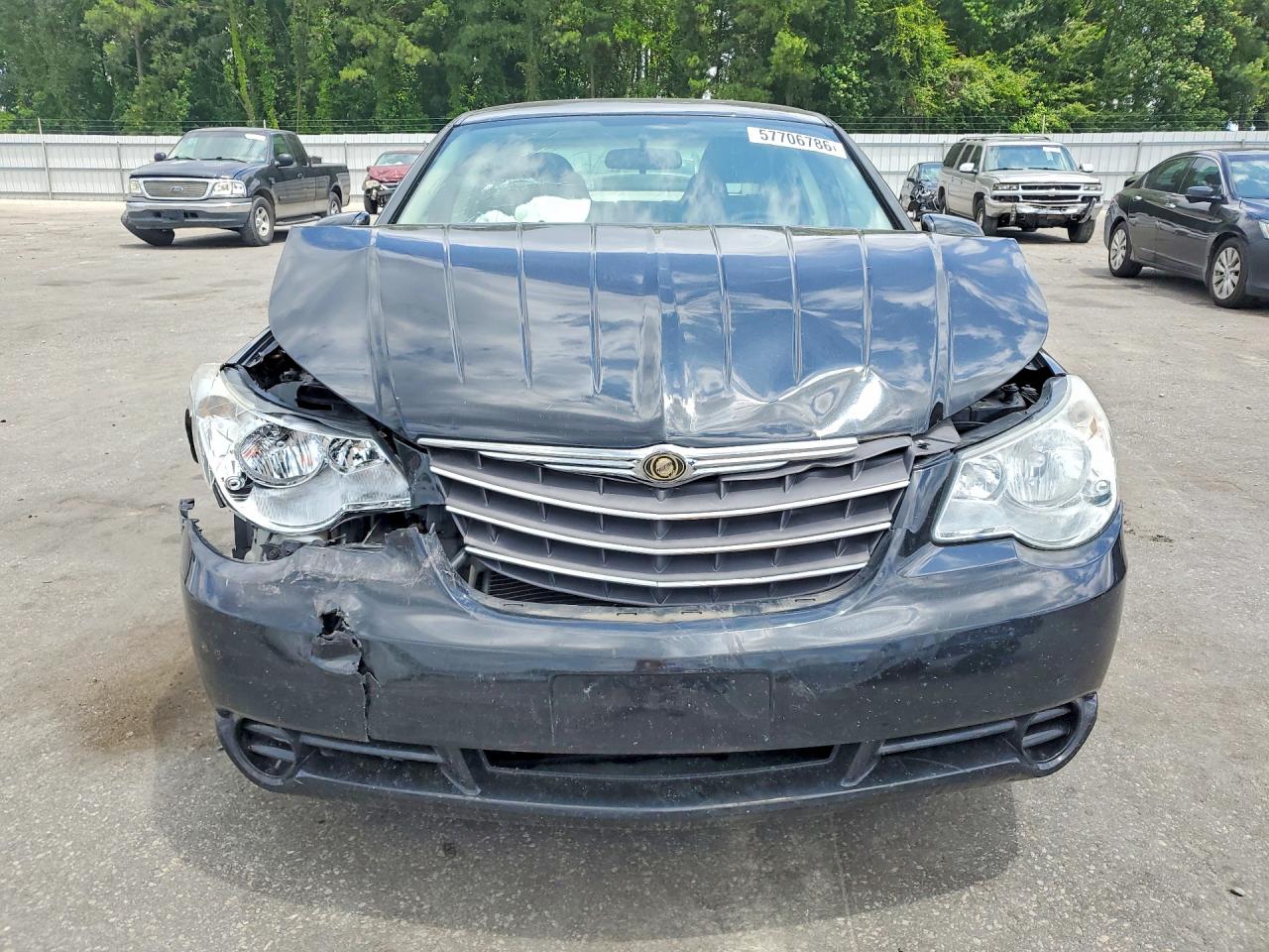 2009 Chrysler Sebring Touring Black vin: 1C3LC56B49N549456