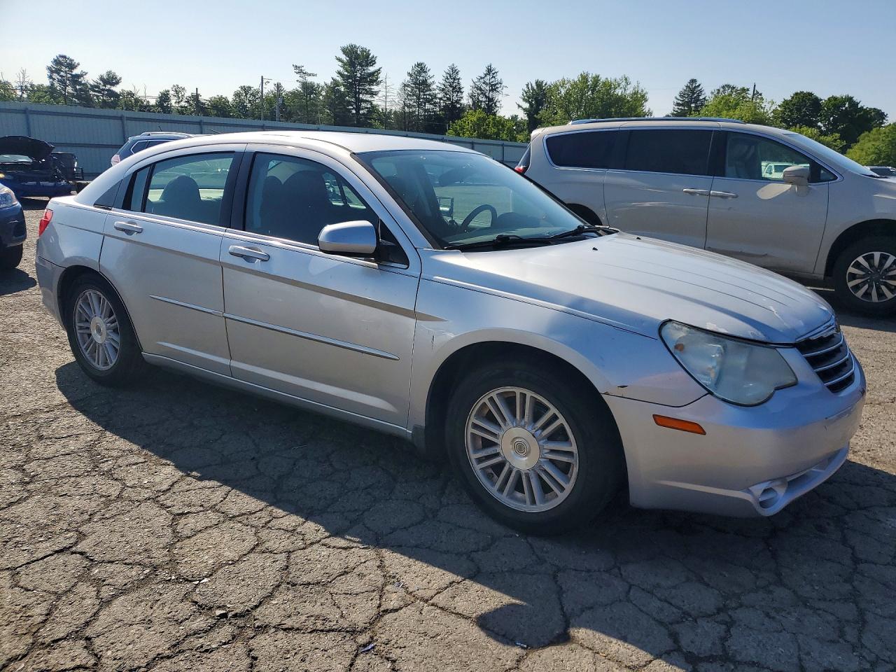 2009 Chrysler Sebring Touring Серебряный vin: 1C3LC56B69N567019