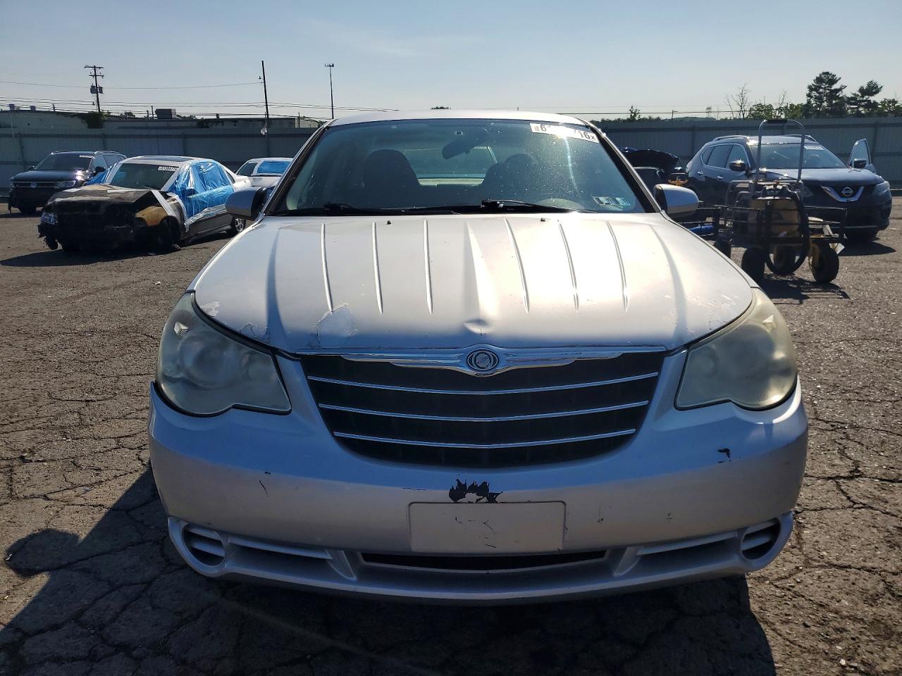 2009 Chrysler Sebring Touring Серебряный vin: 1C3LC56B69N567019