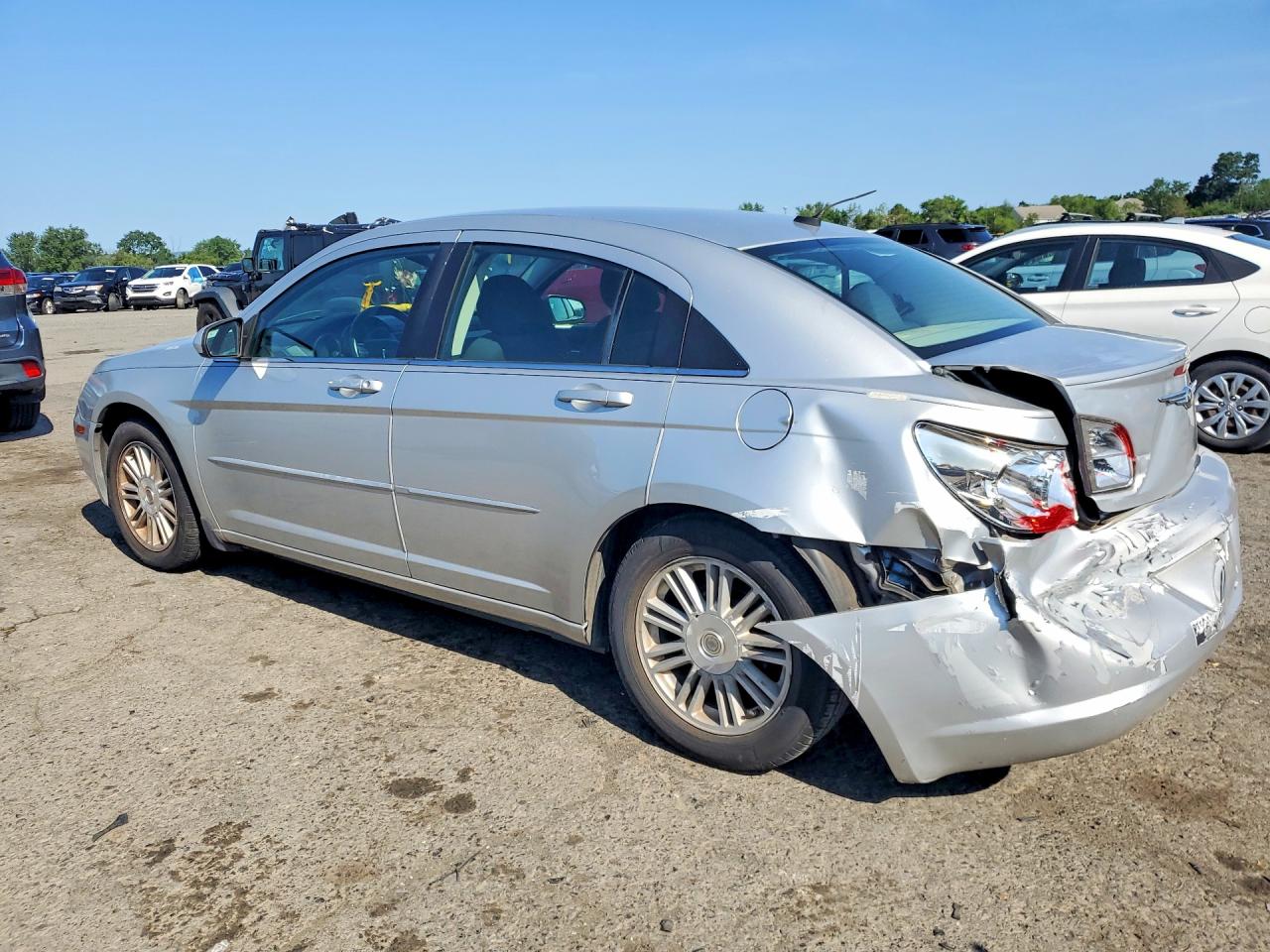 2009 Chrysler Sebring Touring Серебряный vin: 1C3LC56B69N567019