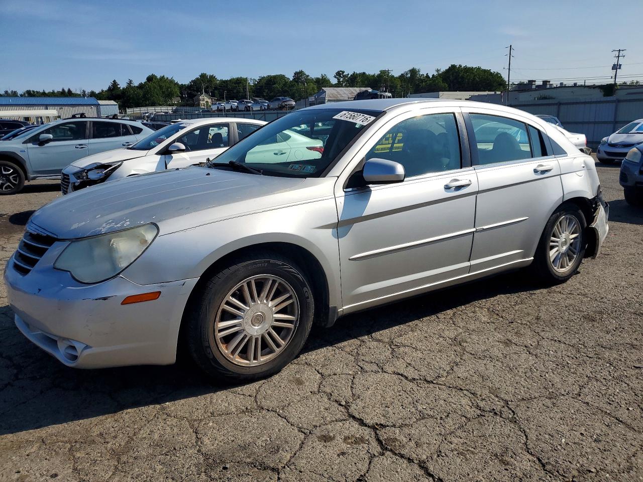 2009 Chrysler Sebring Touring Серебряный vin: 1C3LC56B69N567019