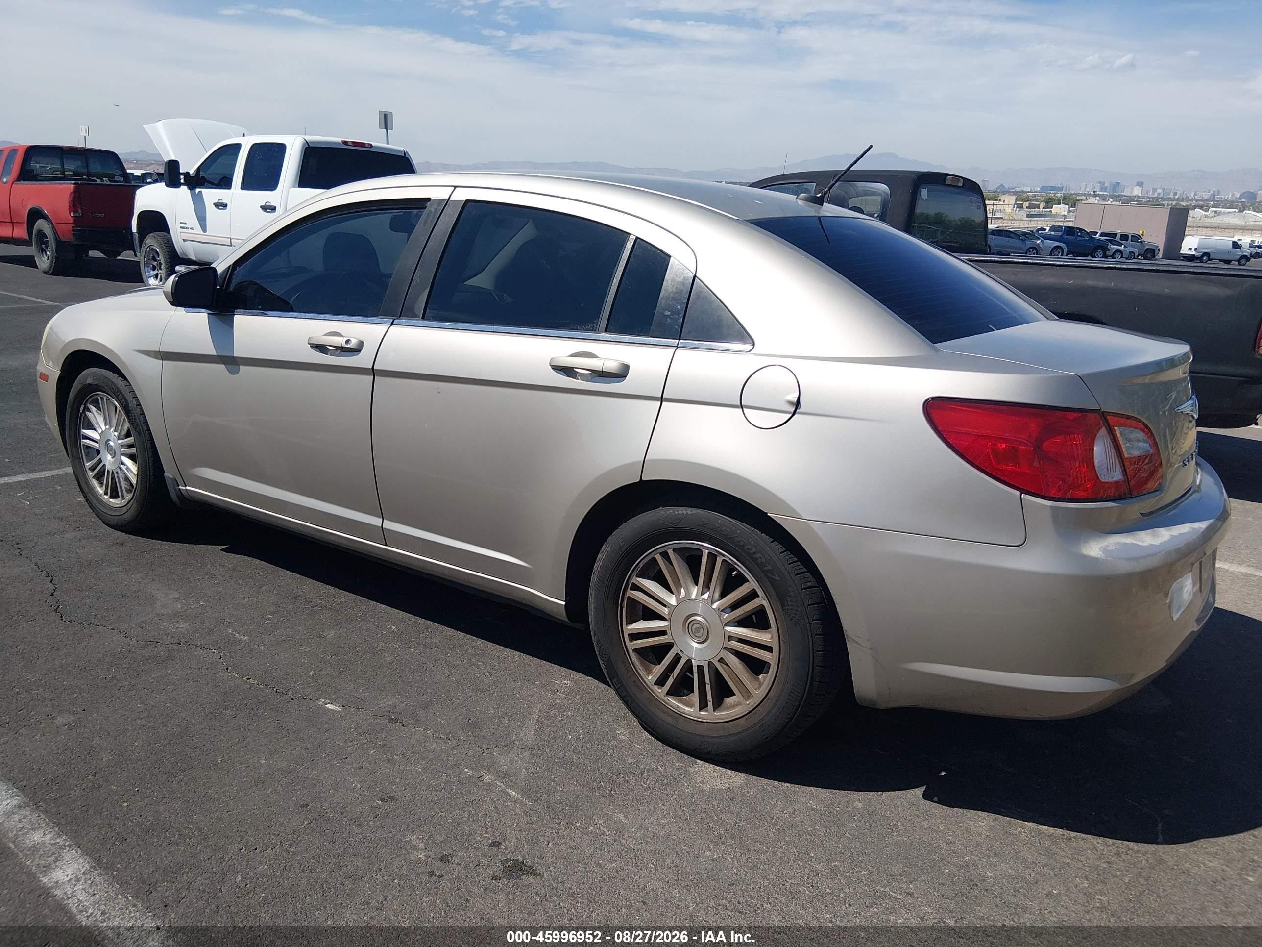 2008 Chrysler Sebring Touring Beige vin: 1C3LC56J58N295830