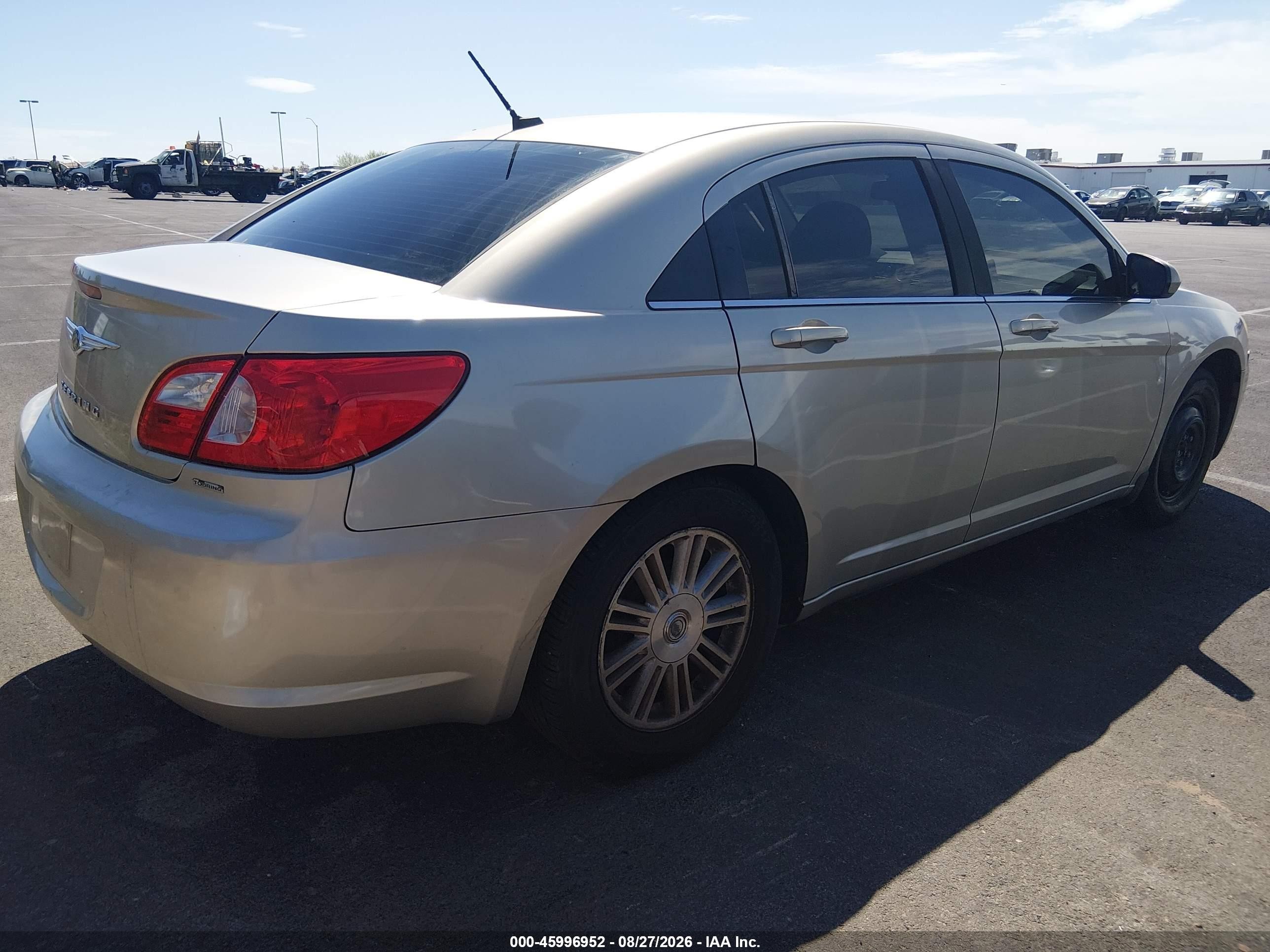 2008 Chrysler Sebring Touring Beige vin: 1C3LC56J58N295830