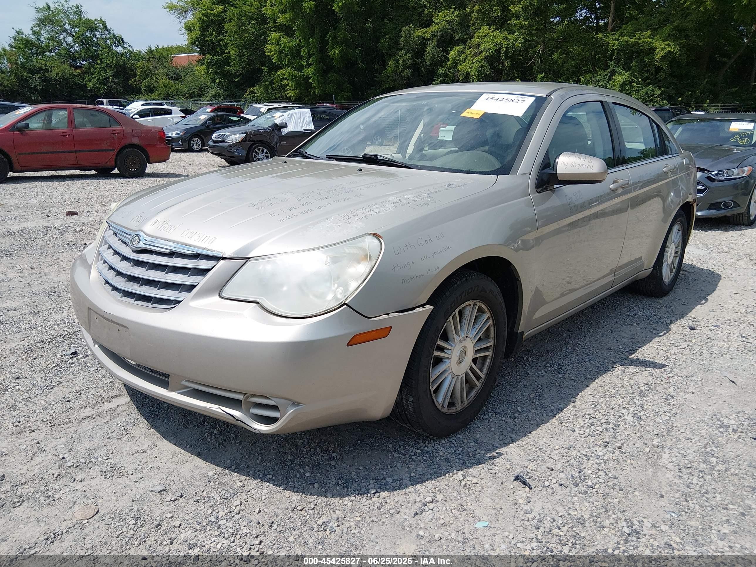 2008 Chrysler Sebring Touring Gold vin: 1C3LC56J78N193882