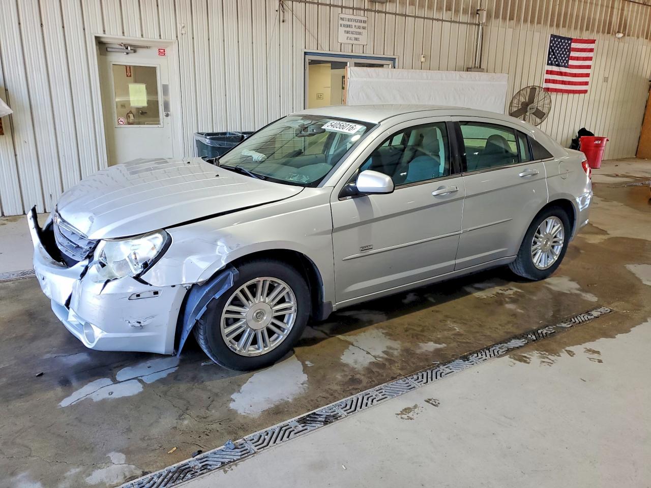 2008 Chrysler Sebring Touring Silver vin: 1C3LC56JX8N152839
