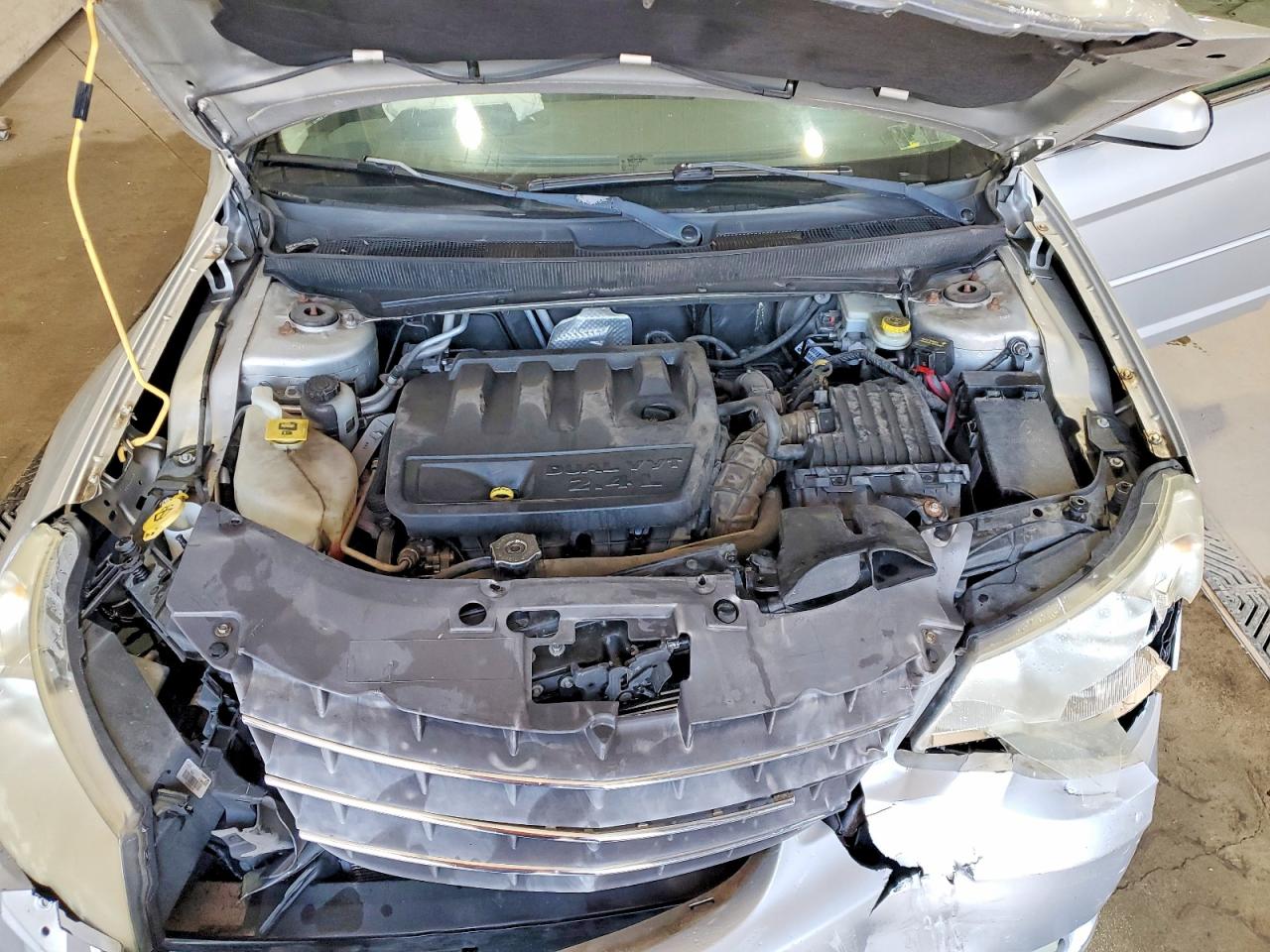 2008 Chrysler Sebring Touring Silver vin: 1C3LC56JX8N152839