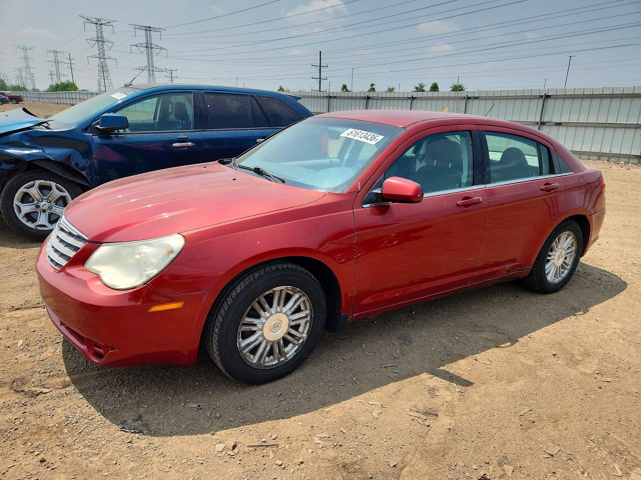 2007 Chrysler Sebring Touring Burgundy vin: 1C3LC56K17N543076