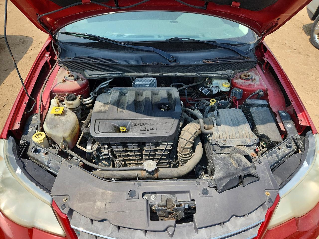 2007 Chrysler Sebring Touring Burgundy vin: 1C3LC56K17N543076