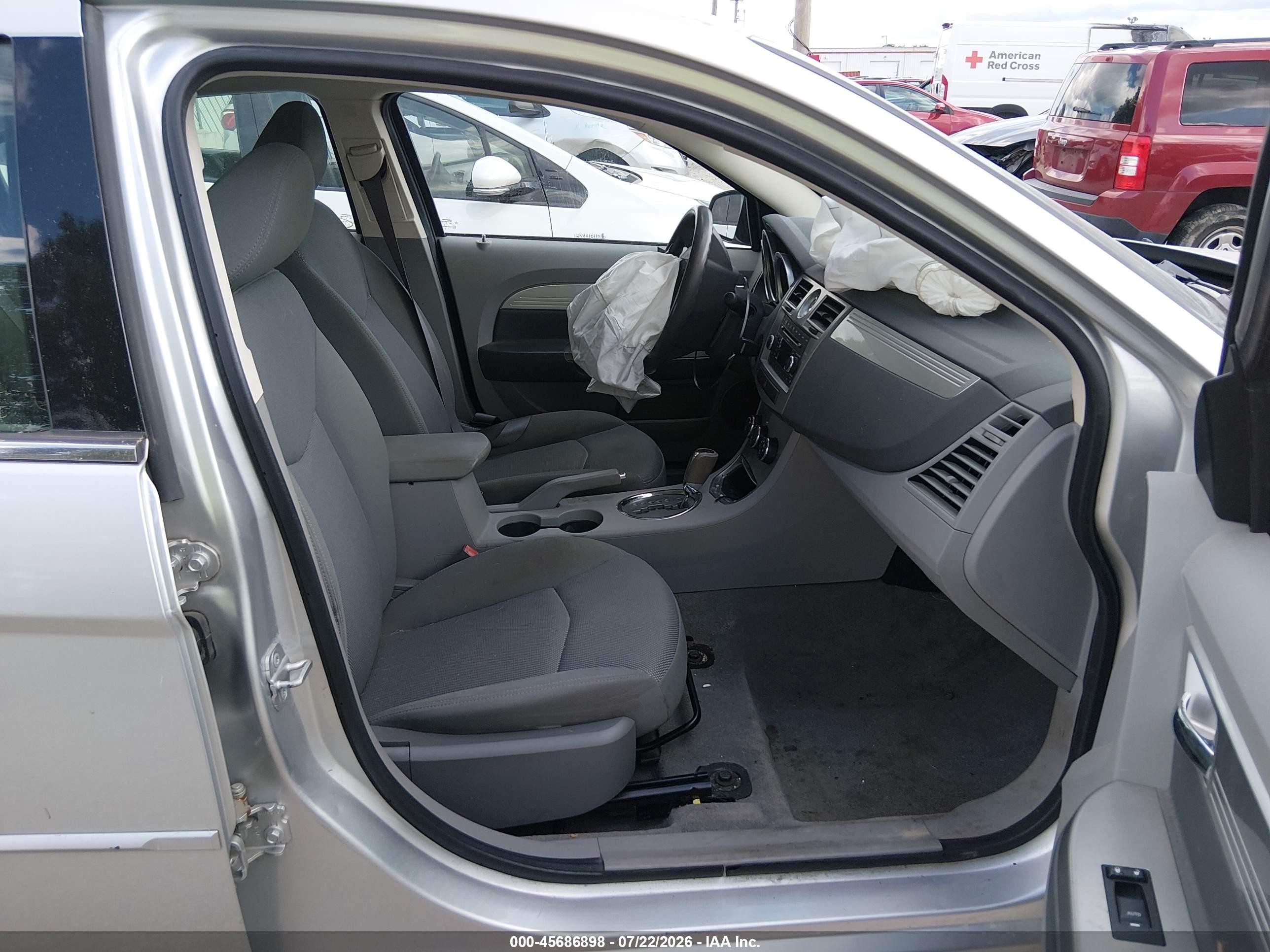 2007 Chrysler Sebring Touring Silver vin: 1C3LC56K37N527834