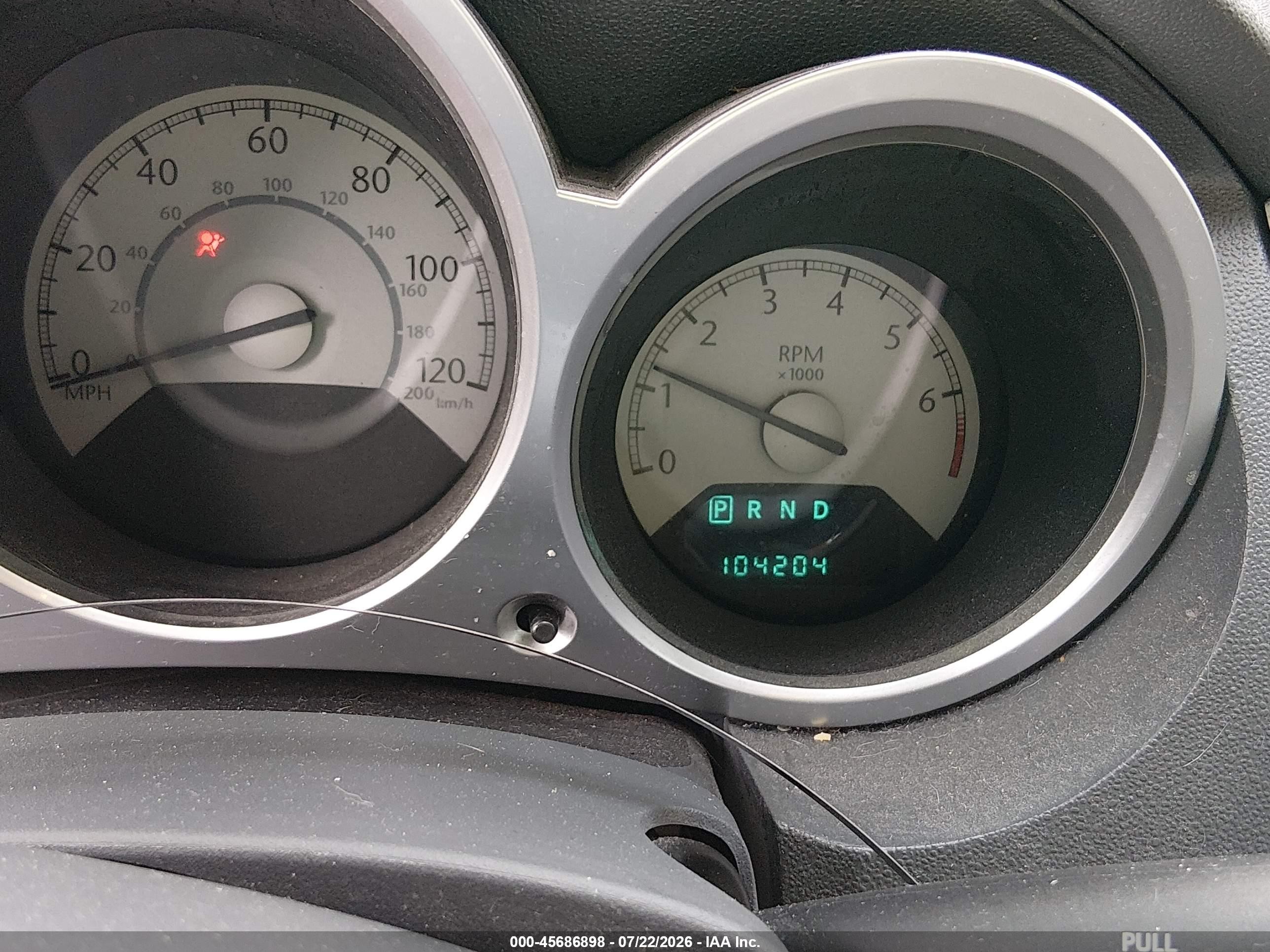 2007 Chrysler Sebring Touring Silver vin: 1C3LC56K37N527834