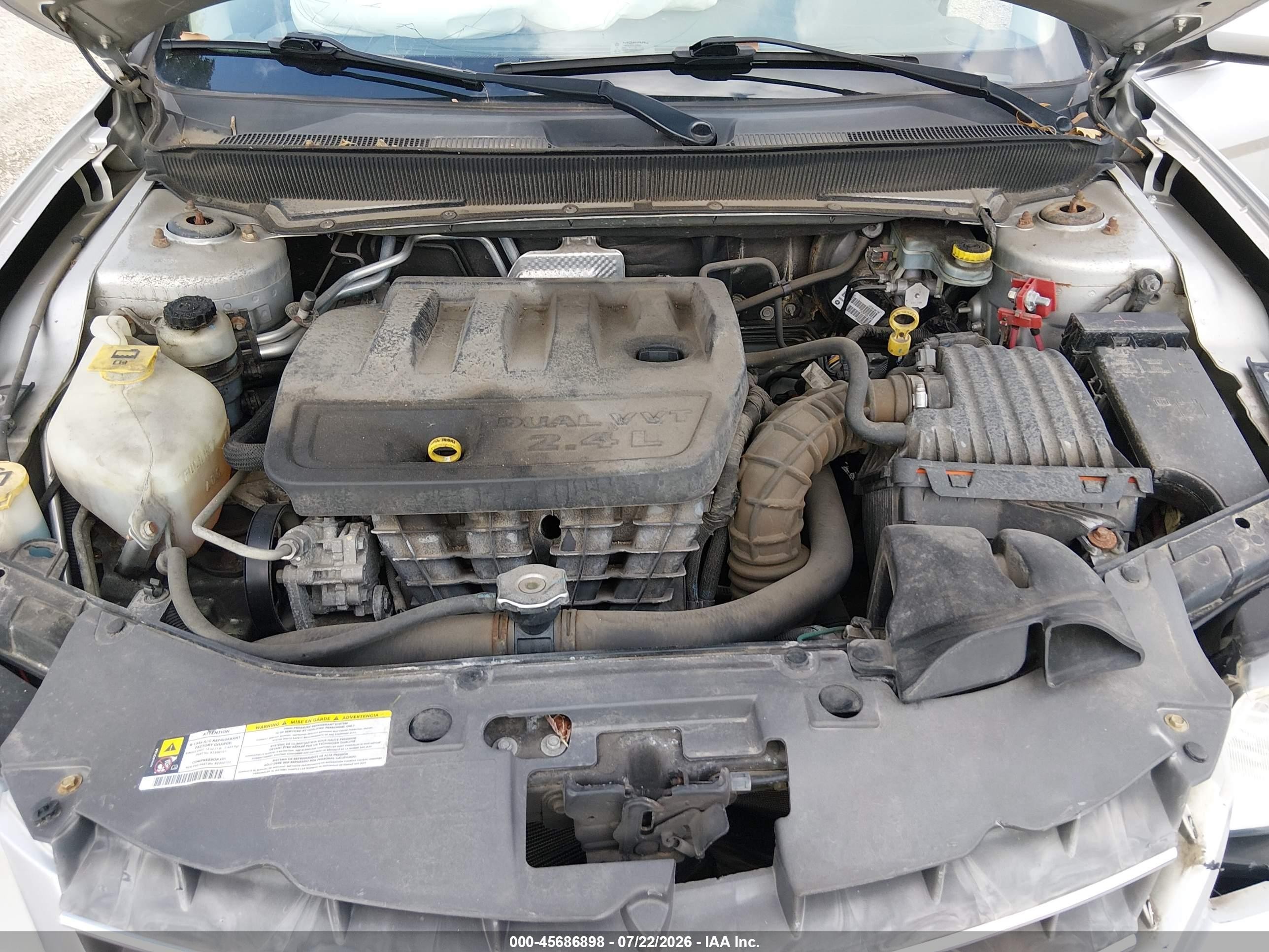 2007 Chrysler Sebring Touring Silver vin: 1C3LC56K37N527834