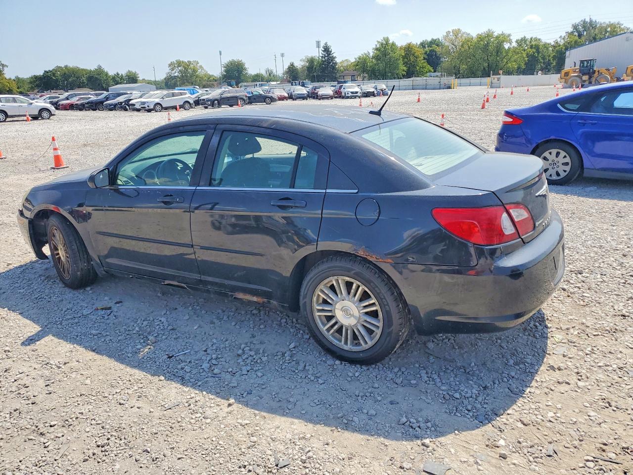 2007 Chrysler Sebring Touring Black vin: 1C3LC56K47N566495