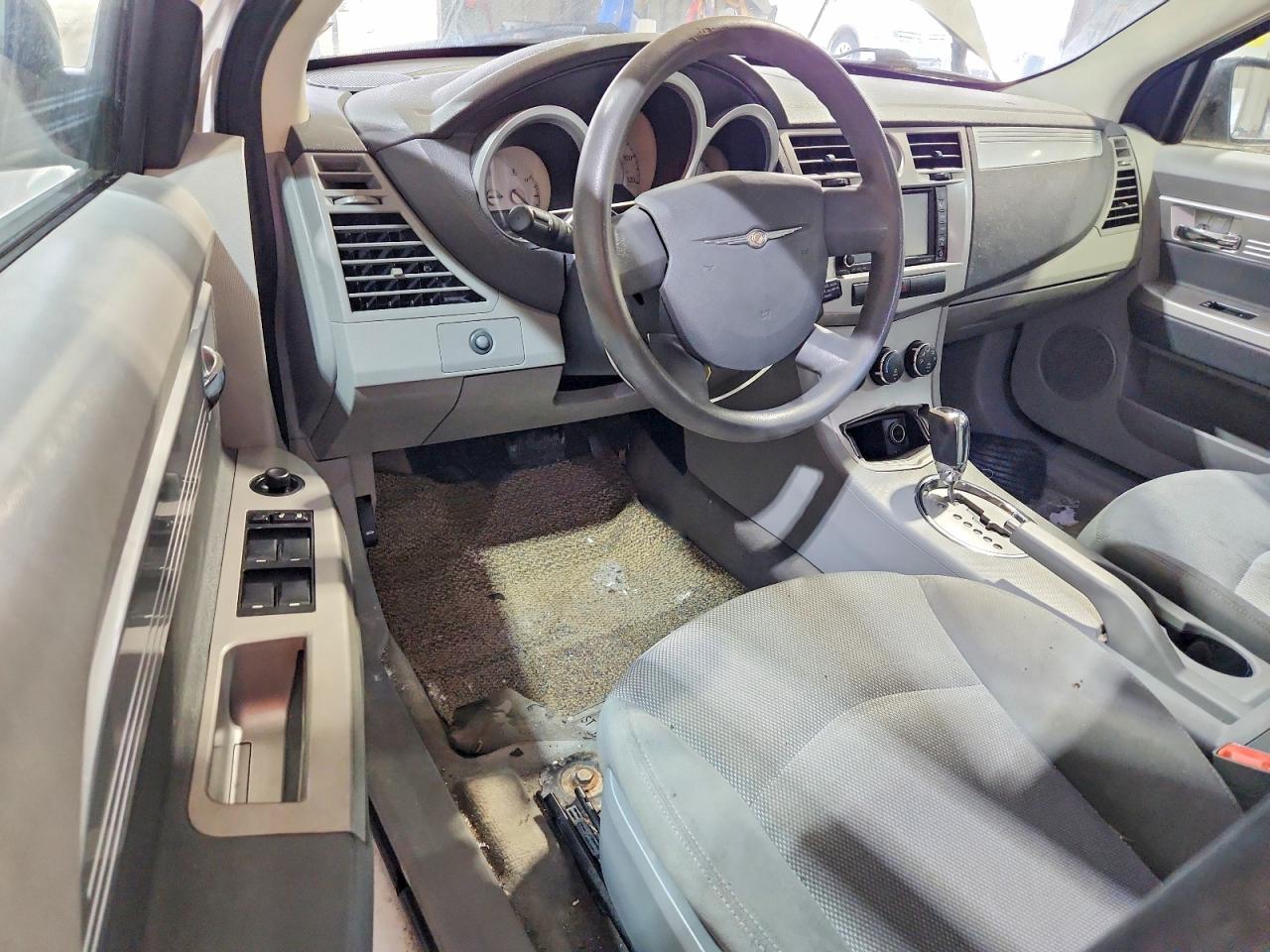 2008 Chrysler Sebring White vin: 1C3LC56K58N219274