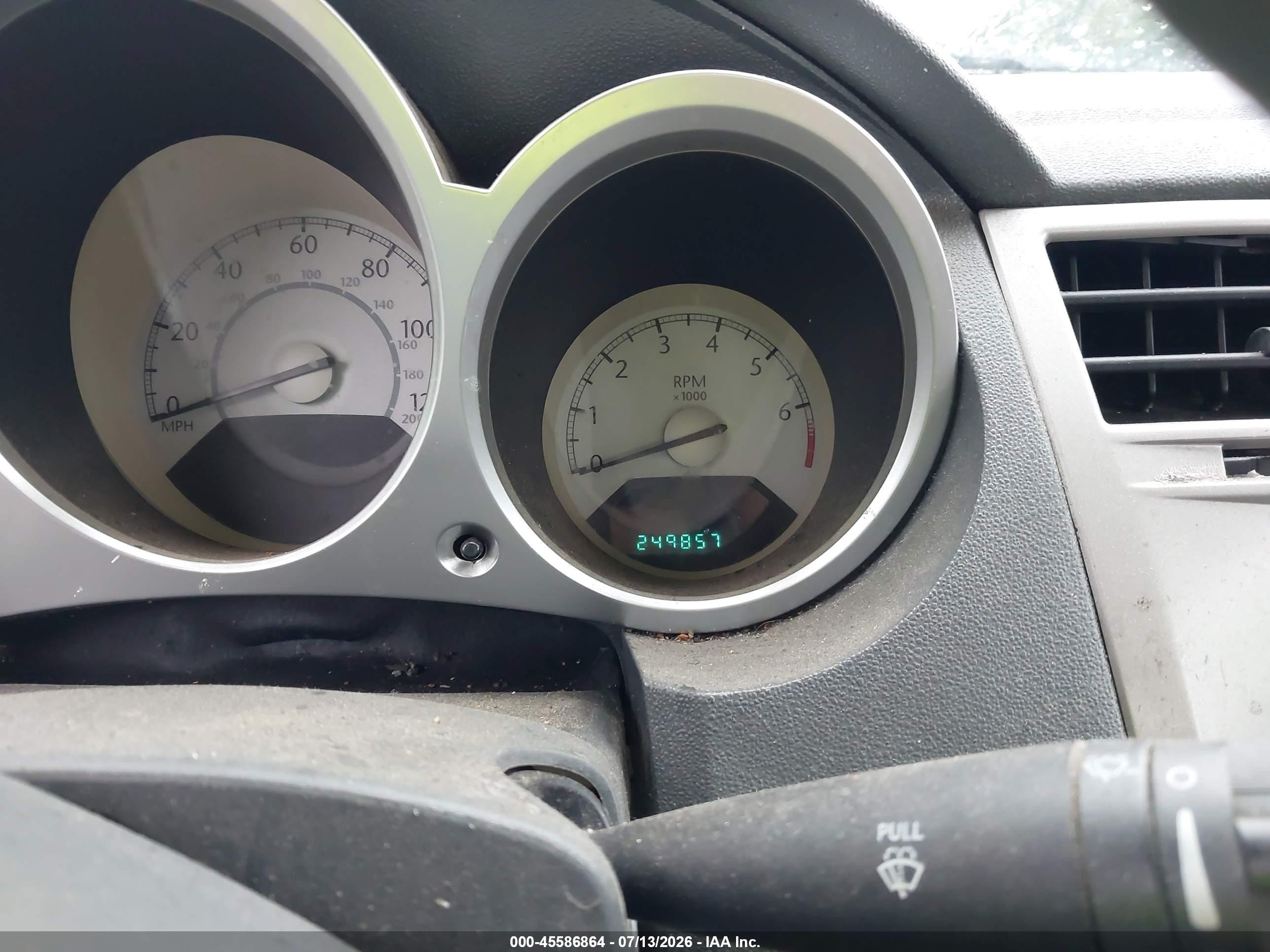 2008 Chrysler Sebring Touring Silver vin: 1C3LC56K58N291205