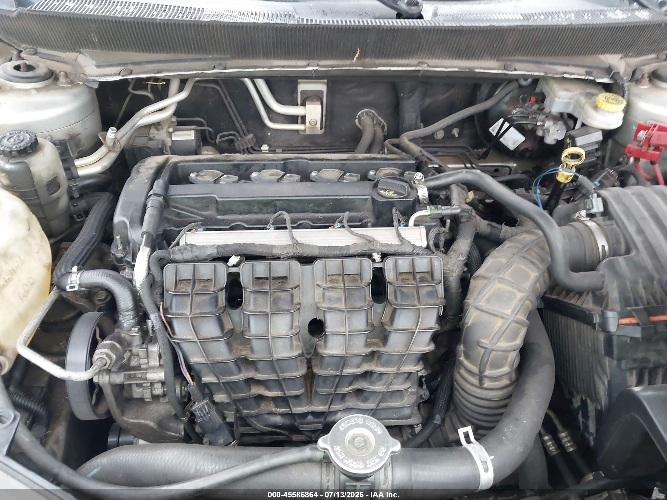 2008 Chrysler Sebring Touring Silver vin: 1C3LC56K58N291205