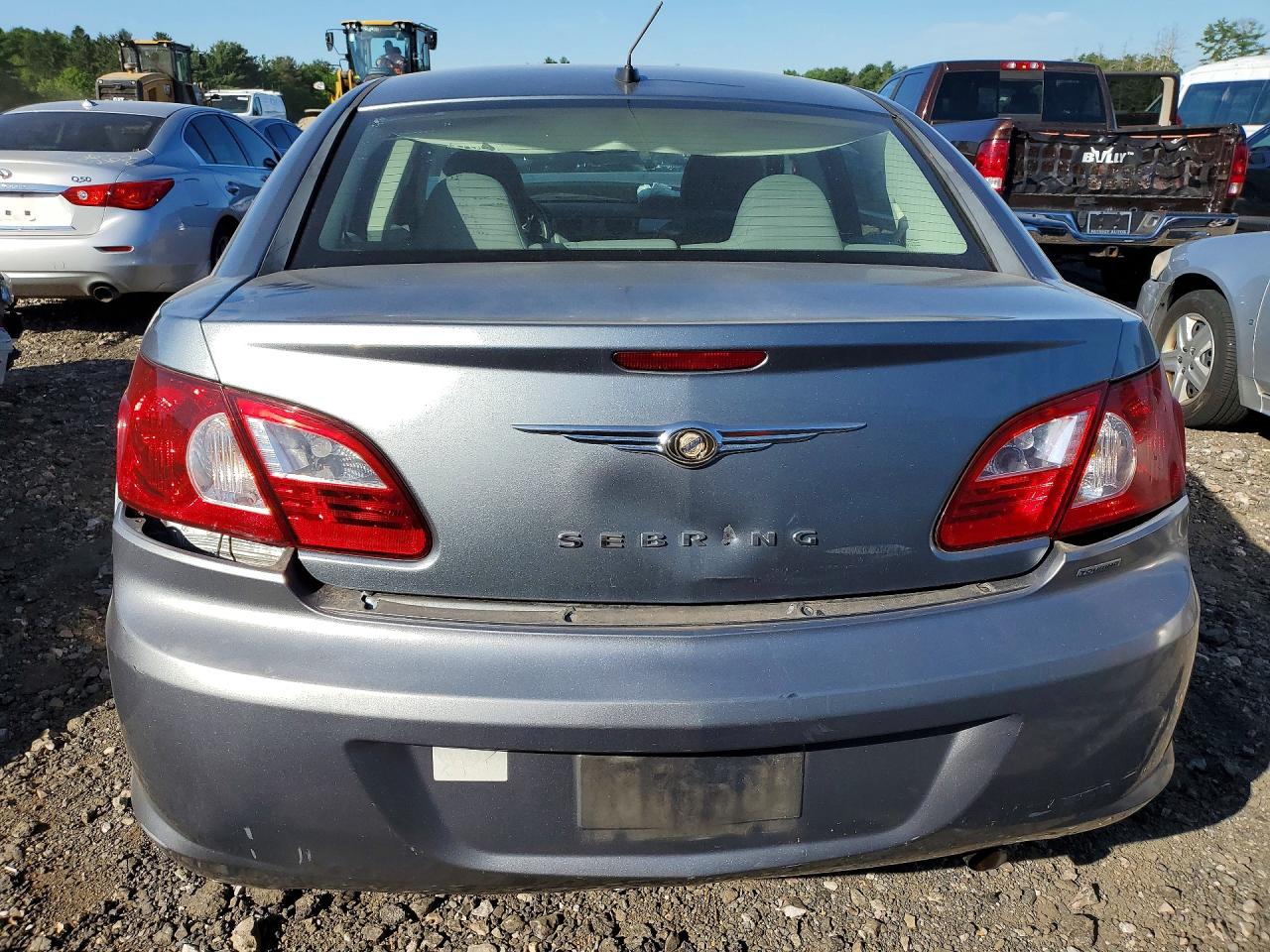 2007 Chrysler Sebring Silver vin: 1C3LC56K67N511031