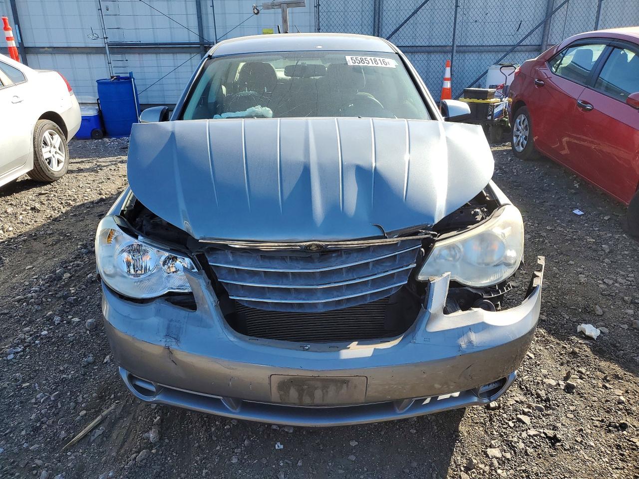 2007 Chrysler Sebring Silver vin: 1C3LC56K67N511031