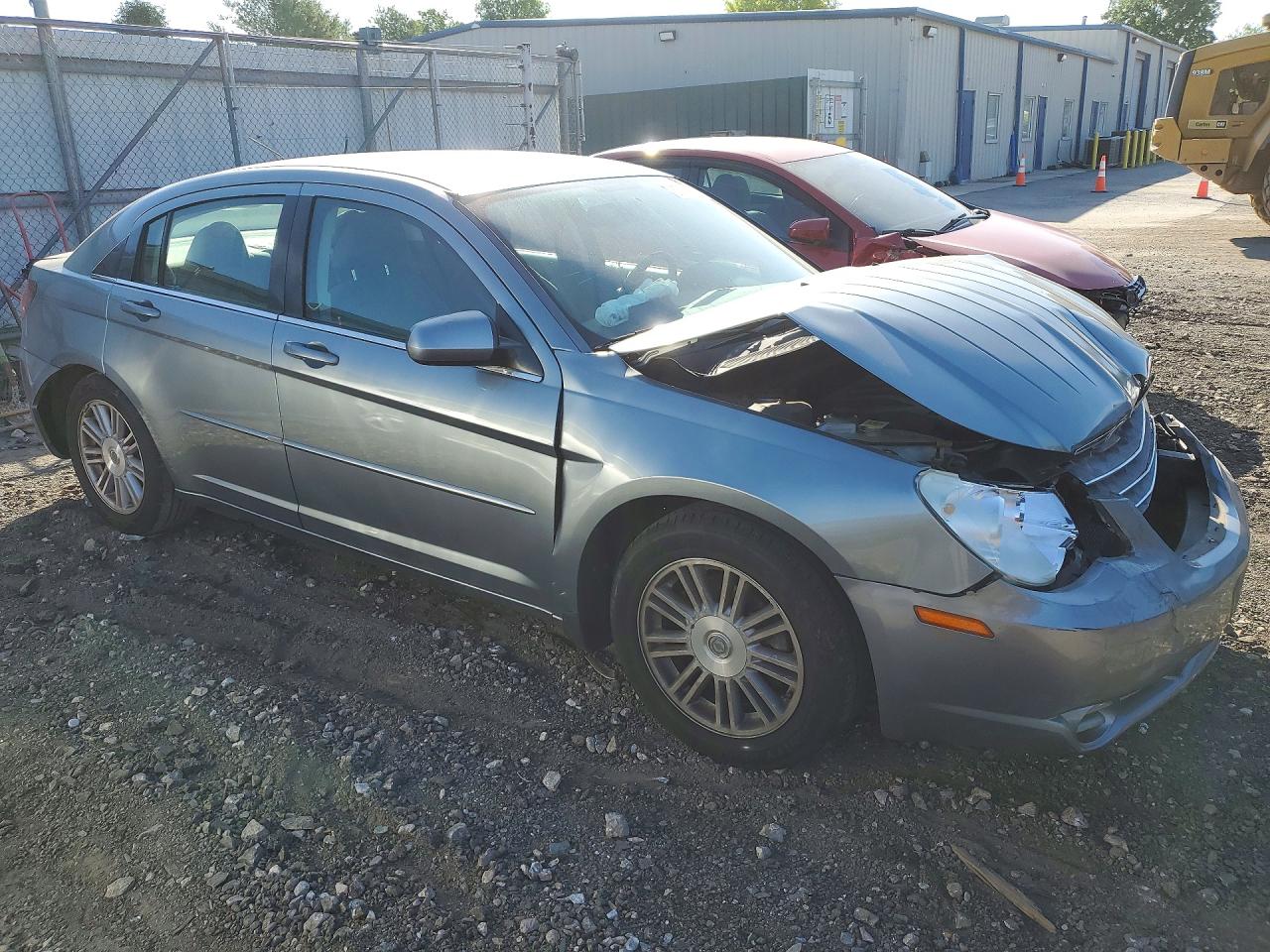 2007 Chrysler Sebring Silver vin: 1C3LC56K67N511031