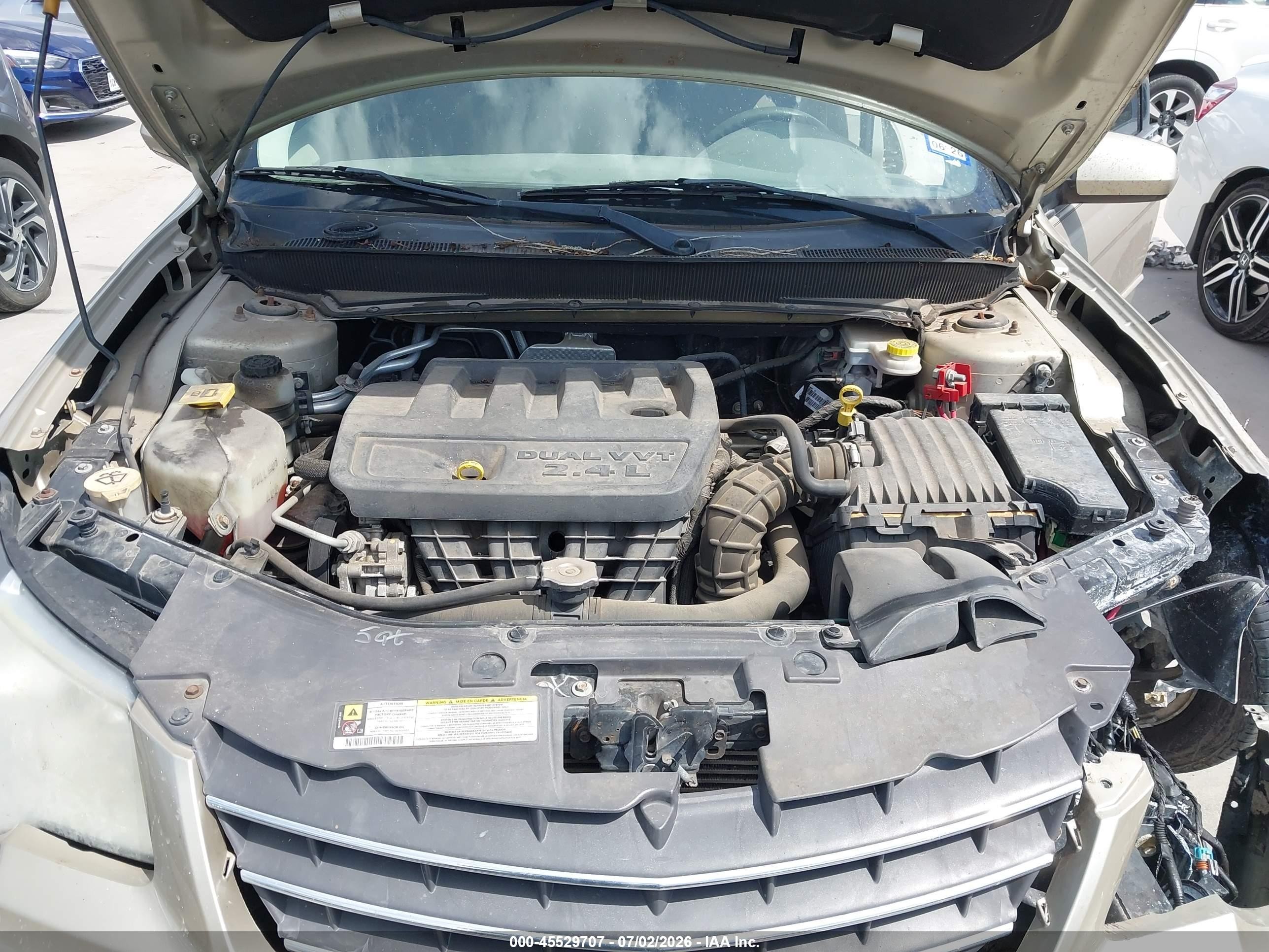 2007 Chrysler Sebring Touring Gold vin: 1C3LC56K67N532669