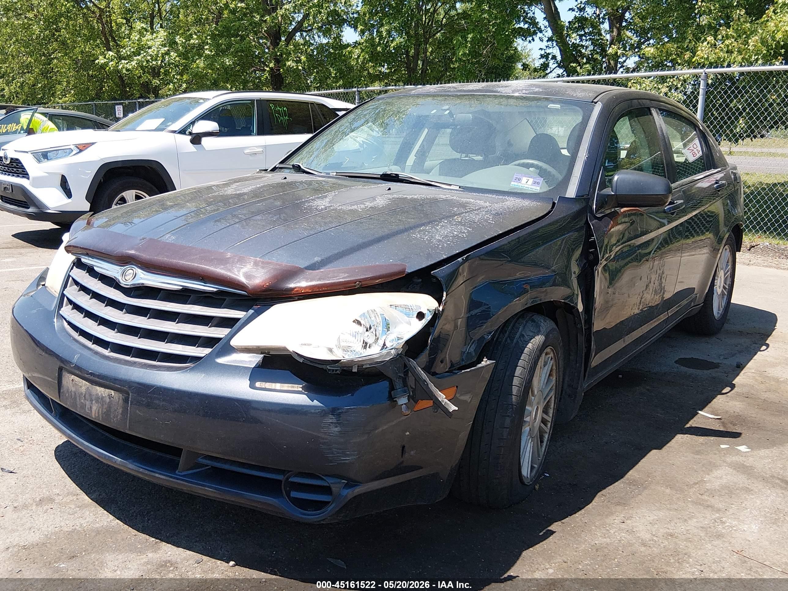2007 Chrysler Sebring Touring Navy vin: 1C3LC56K87N547464