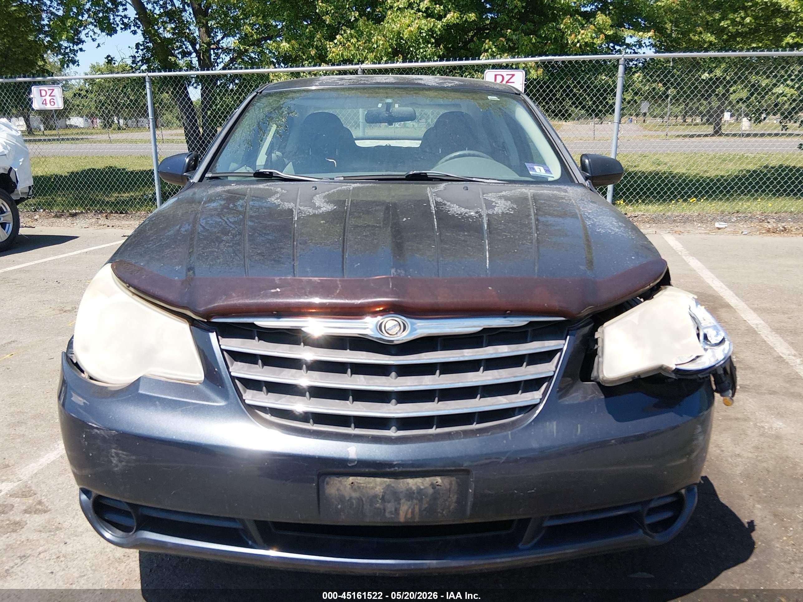 2007 Chrysler Sebring Touring Navy vin: 1C3LC56K87N547464
