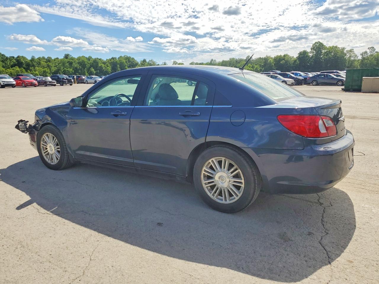 2007 Chrysler Sebring Touring Blue vin: 1C3LC56KX7N531945