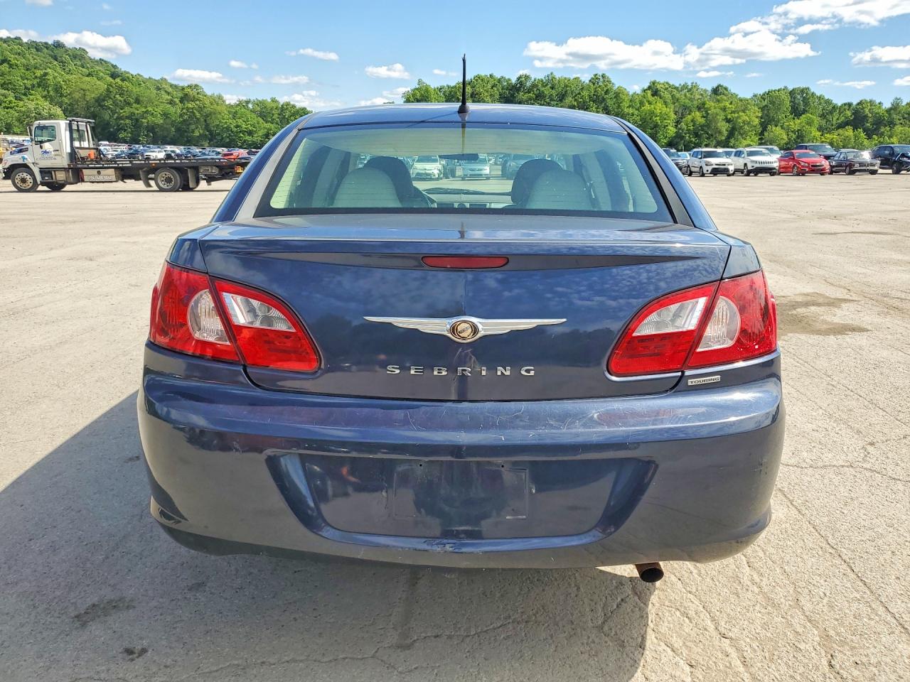 2007 Chrysler Sebring Touring Blue vin: 1C3LC56KX7N531945