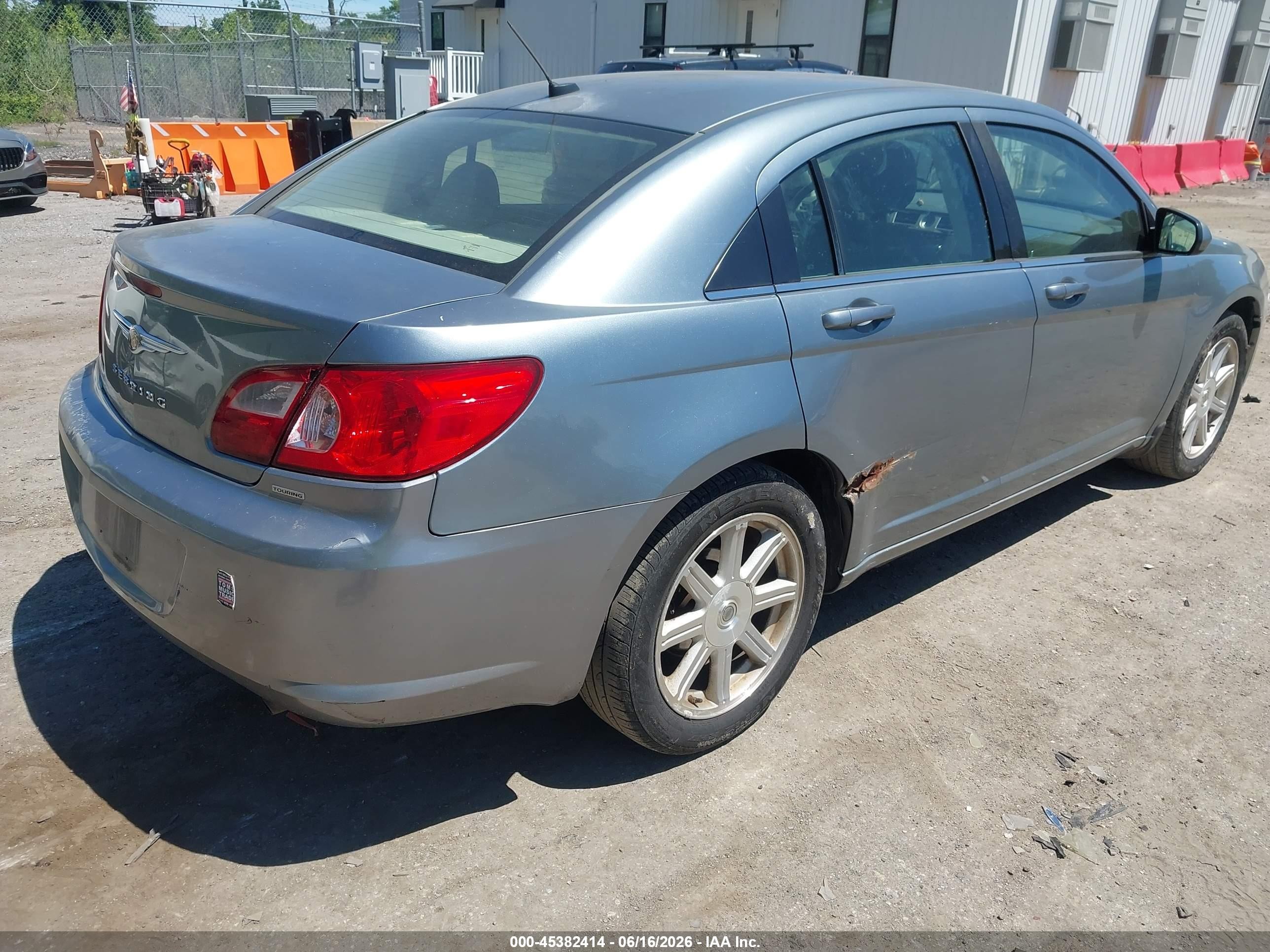 2008 Chrysler Sebring Touring Silver vin: 1C3LC56R08N118477