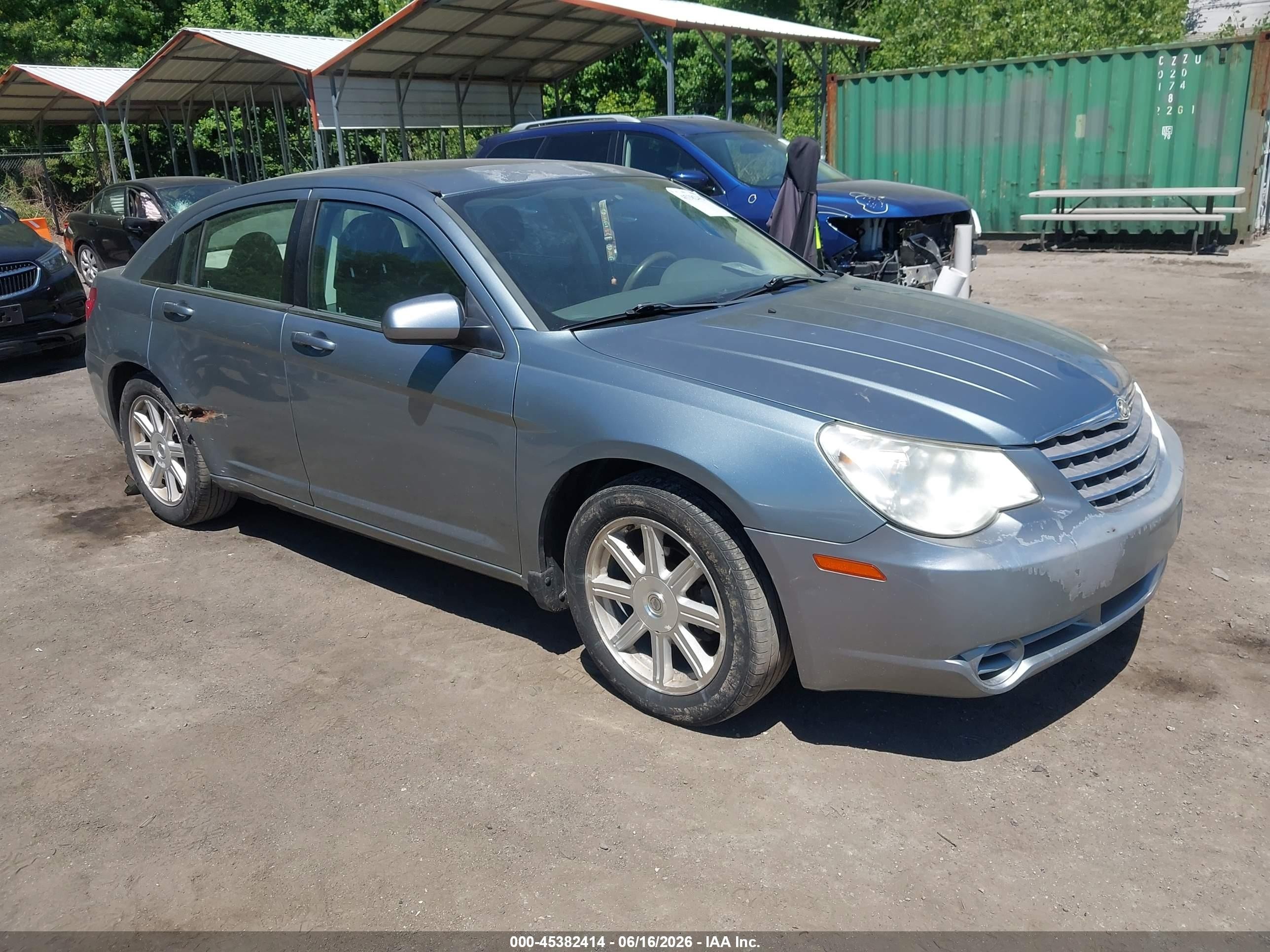 2008 Chrysler Sebring Touring Silver vin: 1C3LC56R08N118477