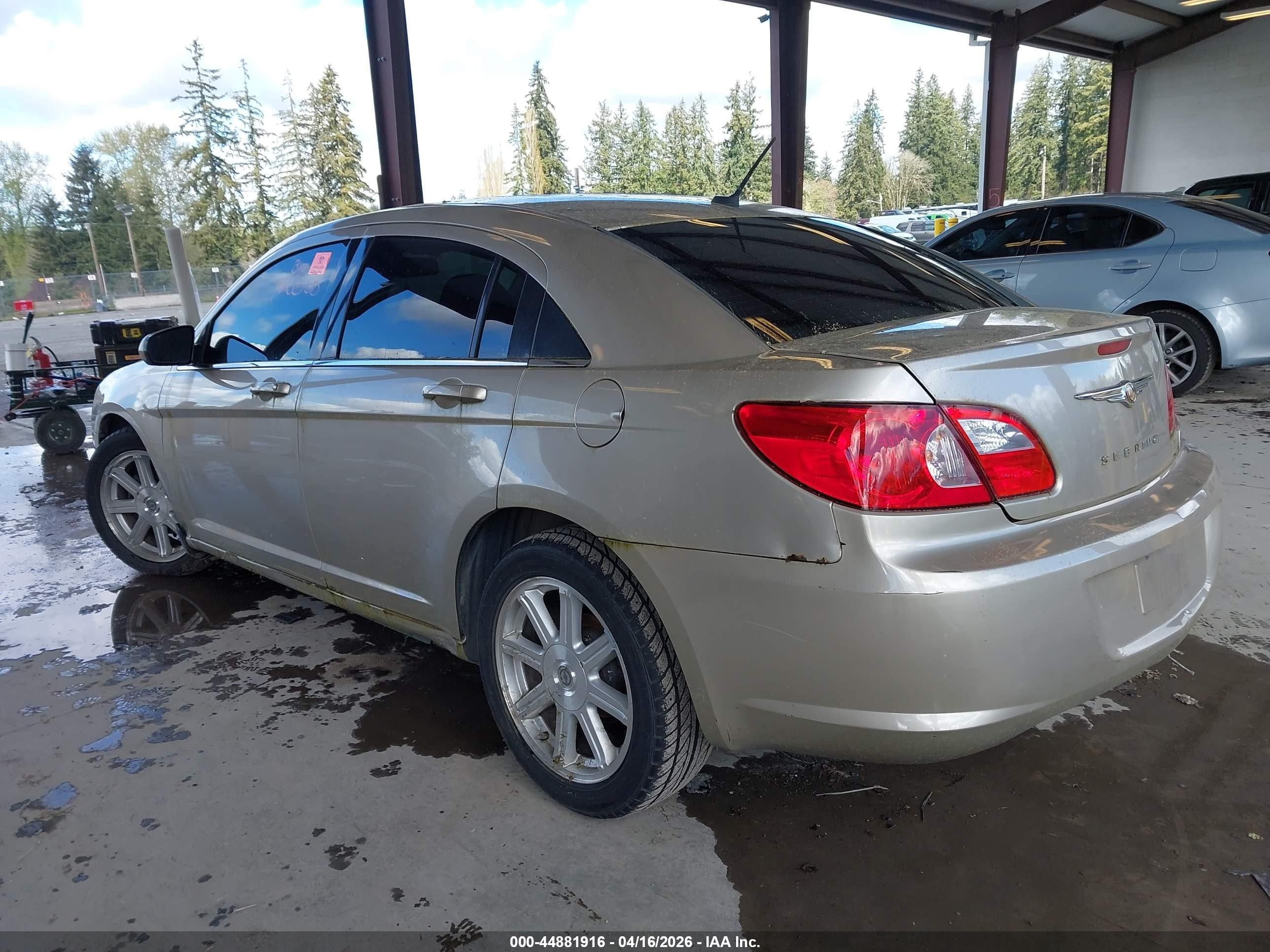 2008 Chrysler Sebring Touring Gold vin: 1C3LC56R28N116939