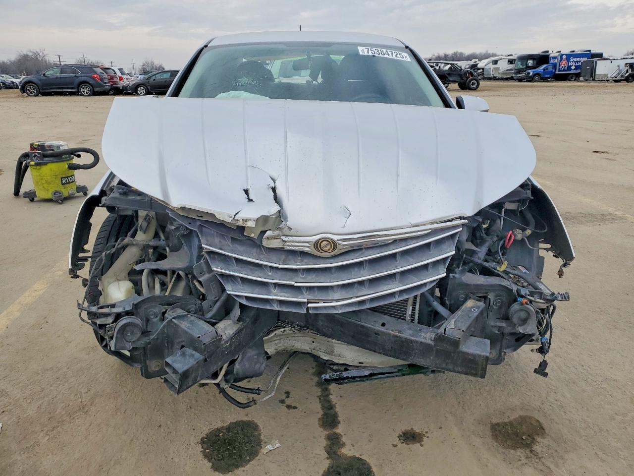2007 Chrysler Sebring Touring Silver vin: 1C3LC56R37N526390