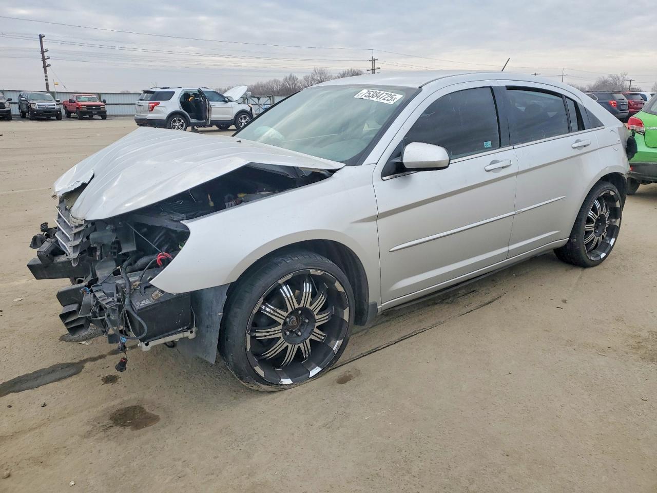 2007 Chrysler Sebring Touring Silver vin: 1C3LC56R37N526390