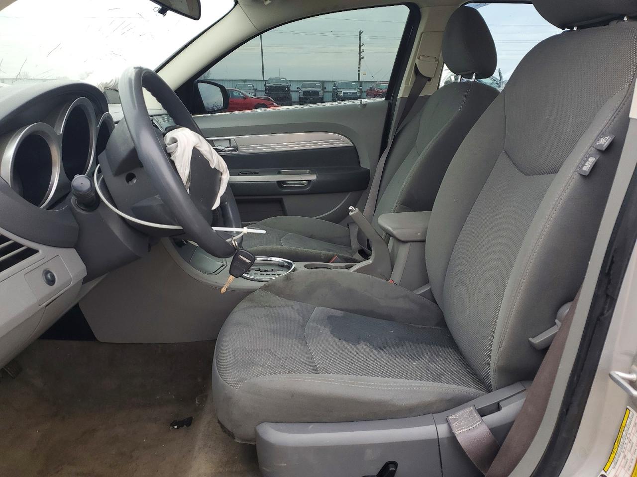 2007 Chrysler Sebring Touring Silver vin: 1C3LC56R37N526390