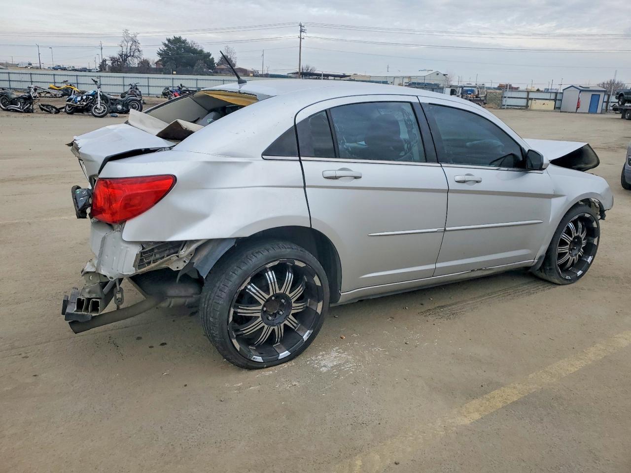 2007 Chrysler Sebring Touring Silver vin: 1C3LC56R37N526390