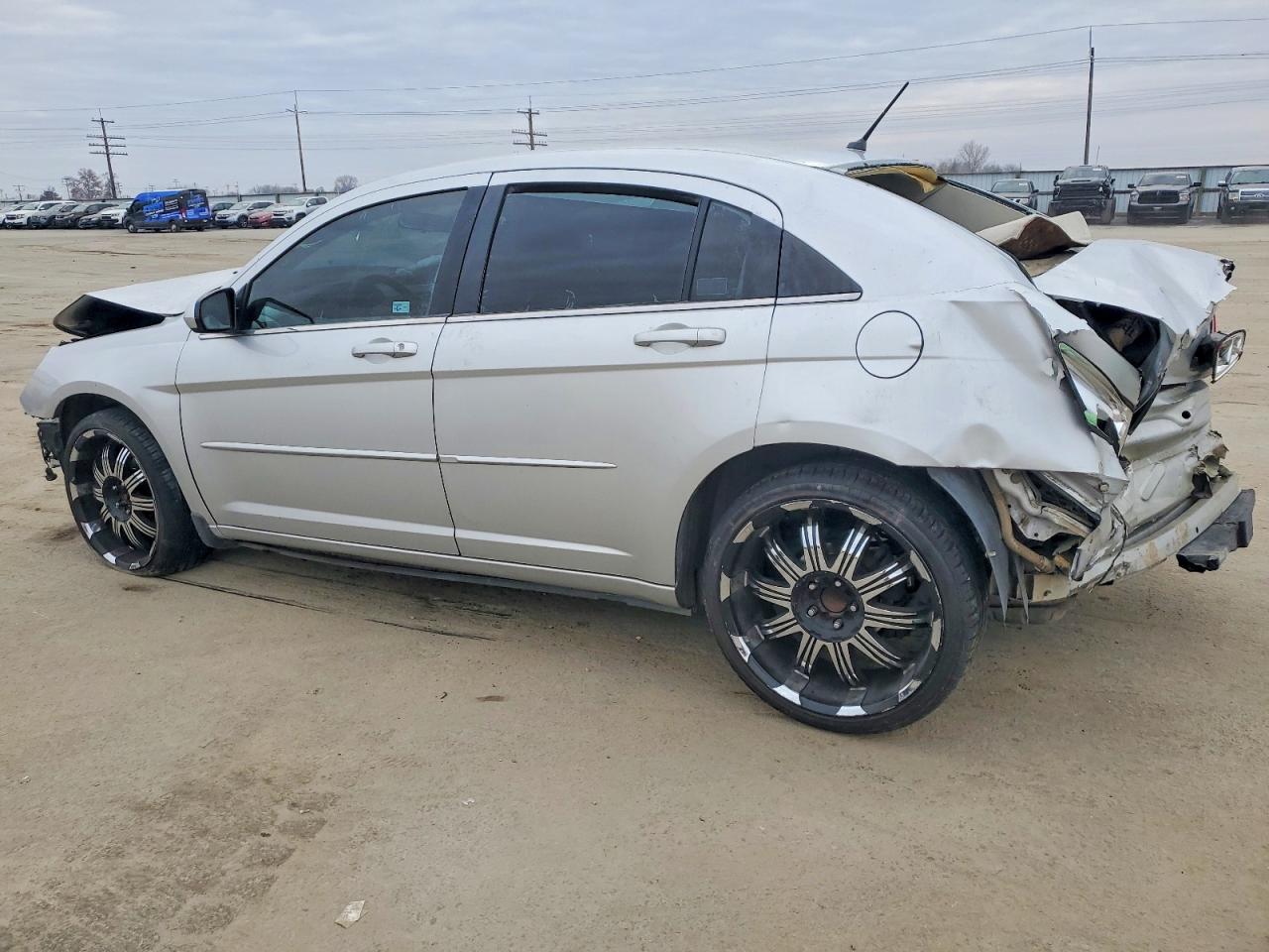 2007 Chrysler Sebring Touring Silver vin: 1C3LC56R37N526390