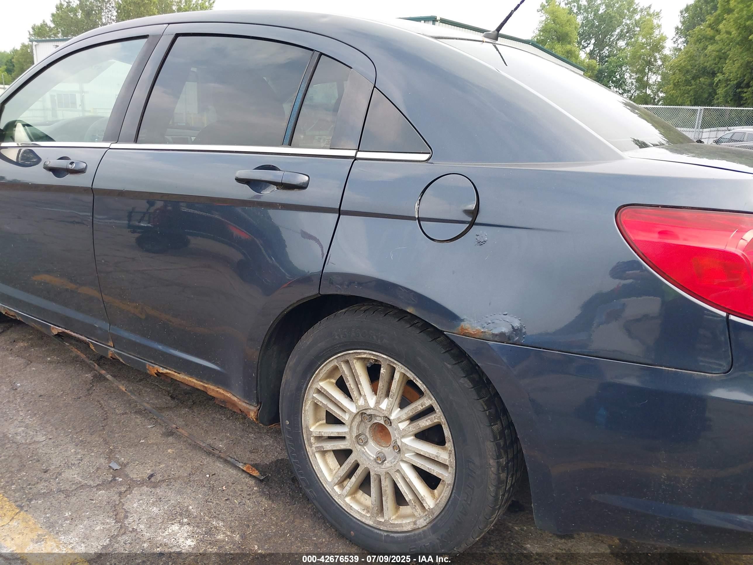 2008 Chrysler Sebring Touring Navy vin: 1C3LC56R38N212952