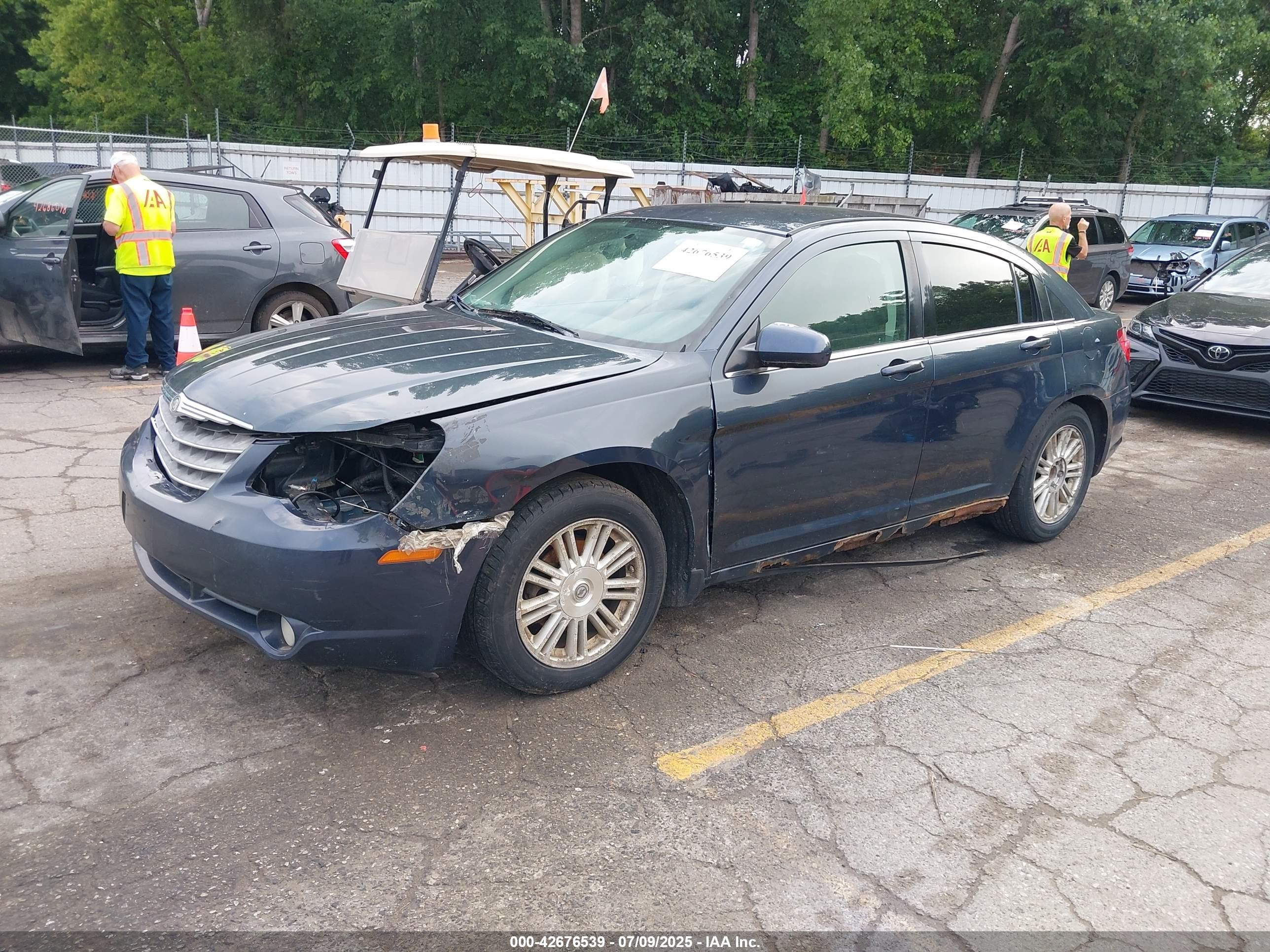 2008 Chrysler Sebring Touring Navy vin: 1C3LC56R38N212952