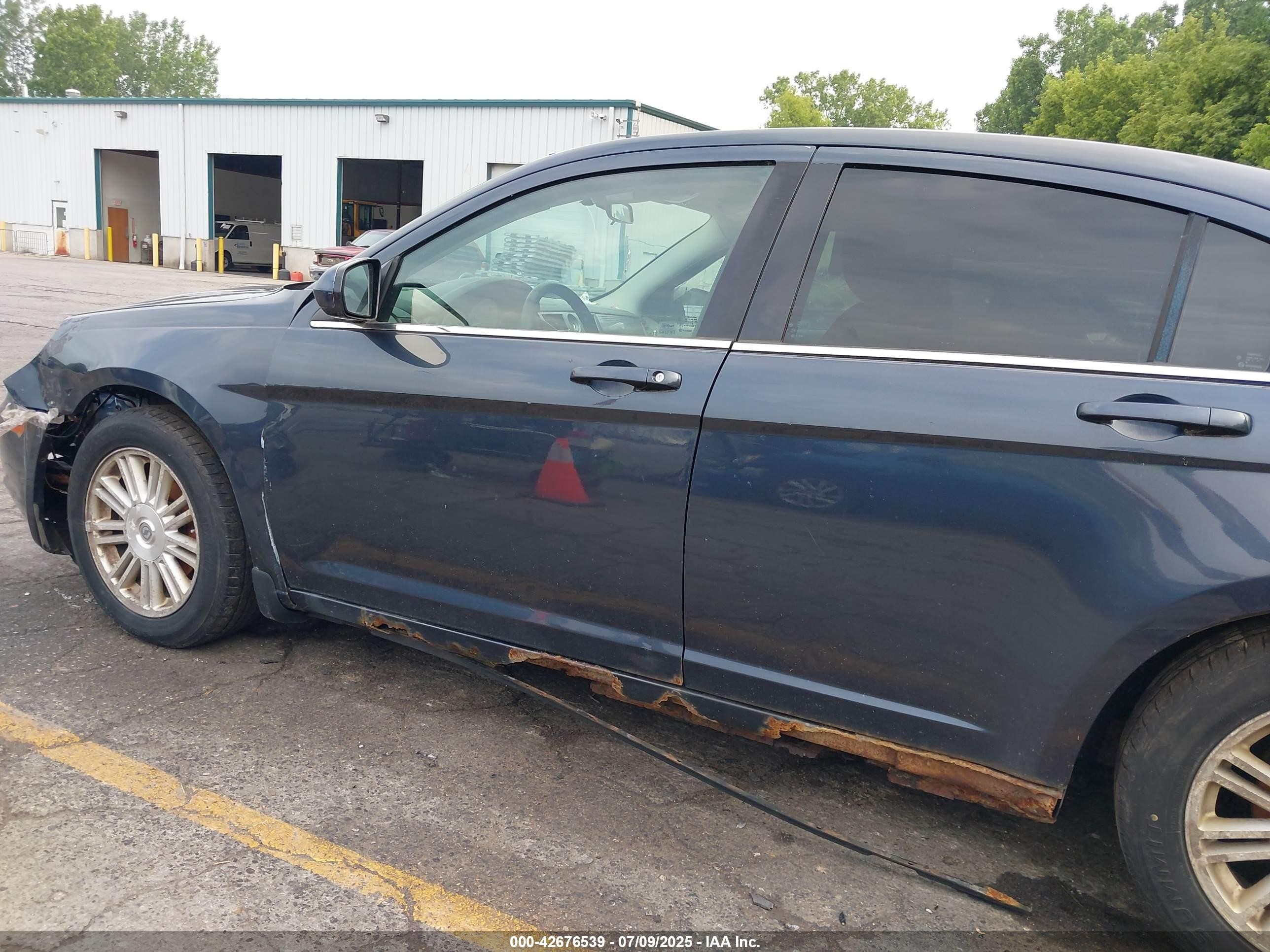 2008 Chrysler Sebring Touring Navy vin: 1C3LC56R38N212952