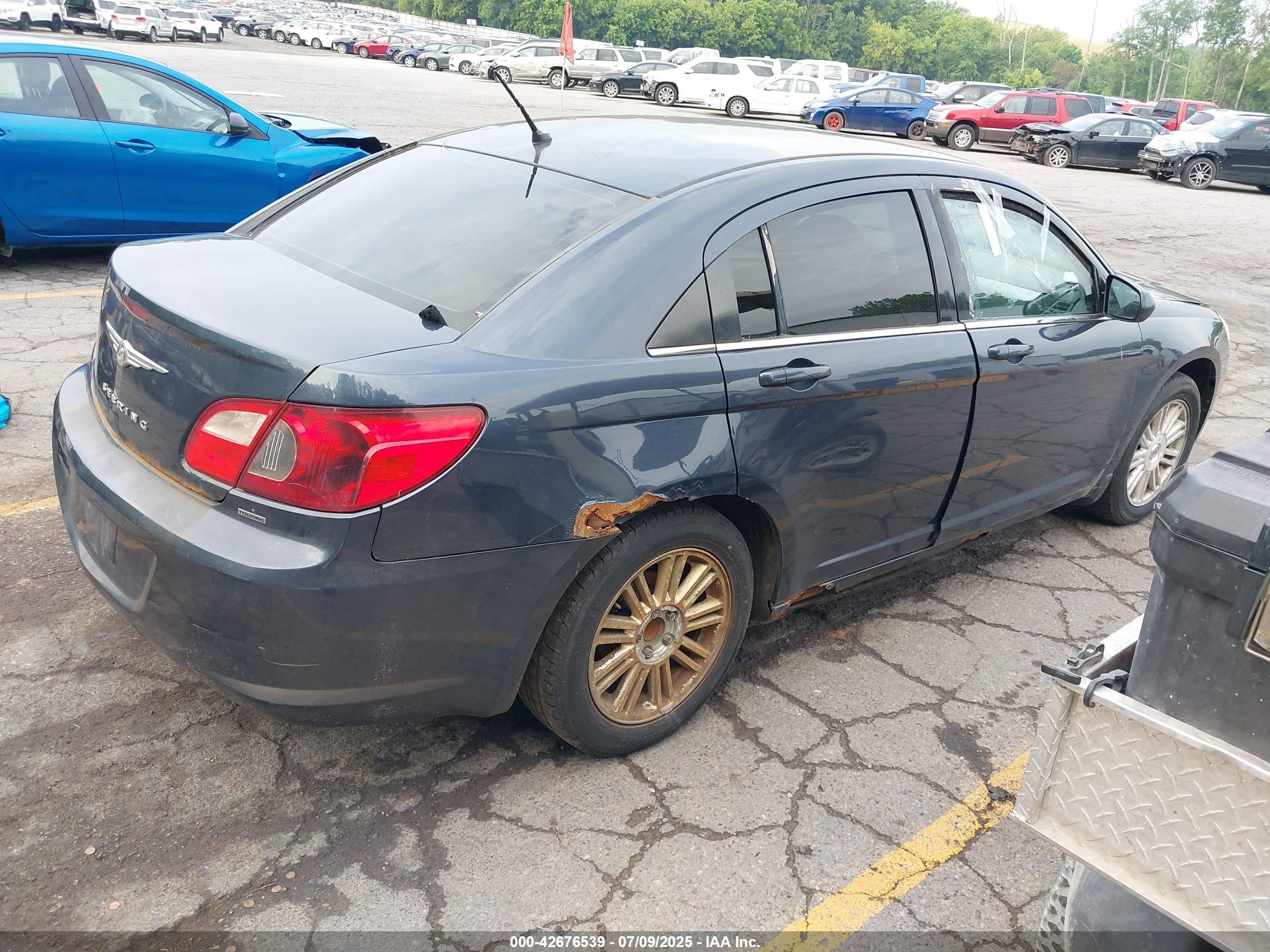2008 Chrysler Sebring Touring Navy vin: 1C3LC56R38N212952