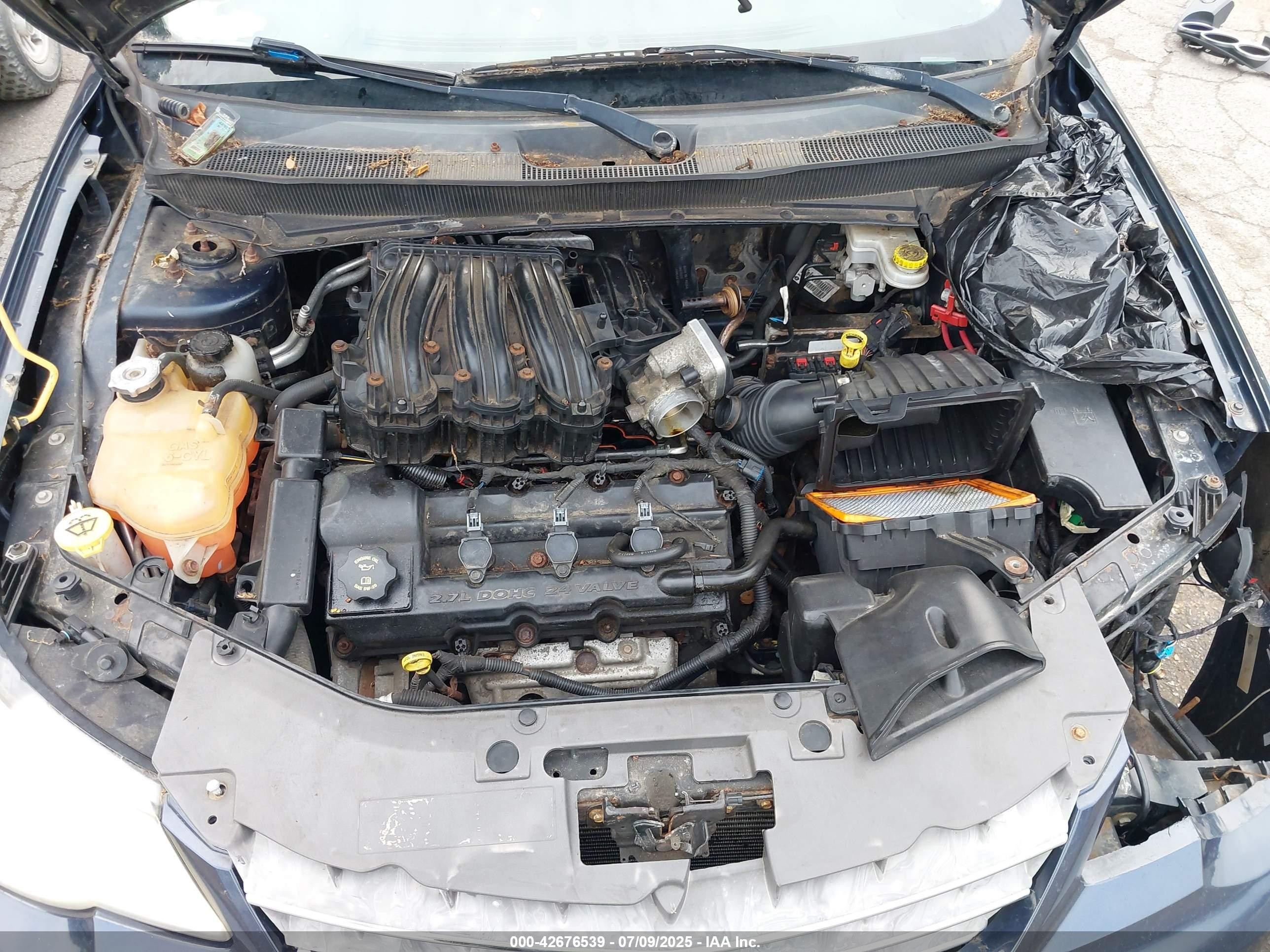 2008 Chrysler Sebring Touring Navy vin: 1C3LC56R38N212952