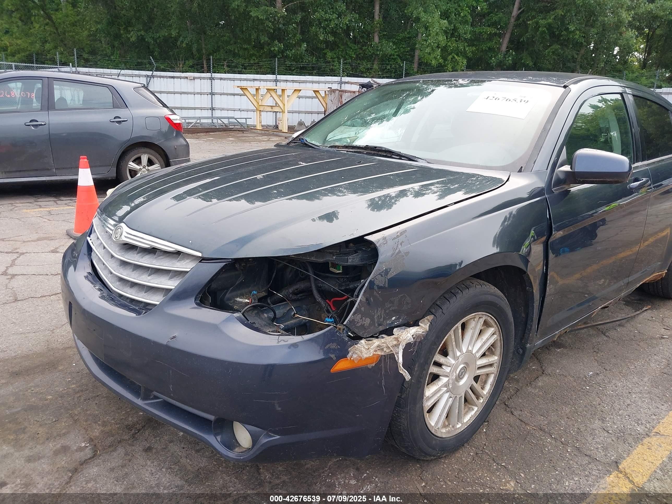 2008 Chrysler Sebring Touring Navy vin: 1C3LC56R38N212952