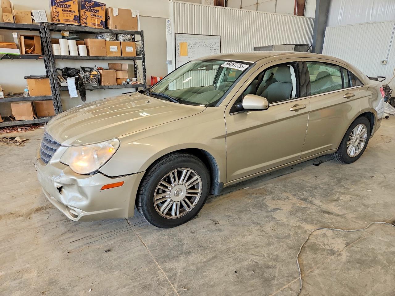 2008 Chrysler Sebring Touring Tan vin: 1C3LC56R48N116277
