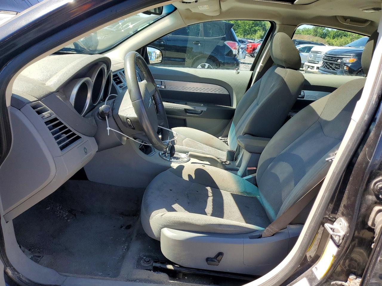 2007 Chrysler Sebring Touring Black vin: 1C3LC56R57N543210