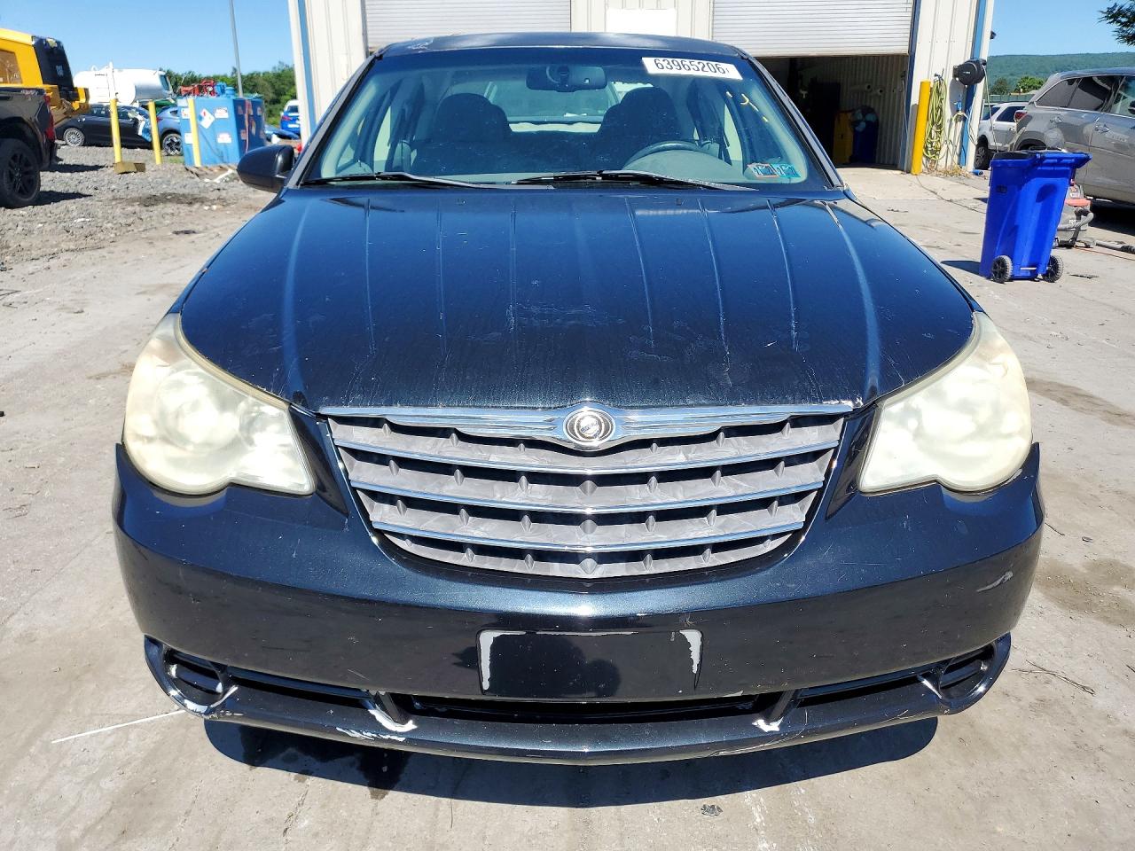 2007 Chrysler Sebring Touring Black vin: 1C3LC56R57N543210