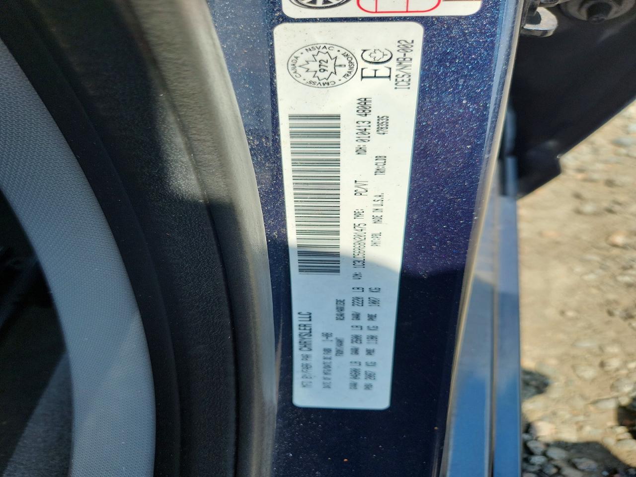 2008 Chrysler Sebring Touring Charcoal vin: 1C3LC56R68N201475