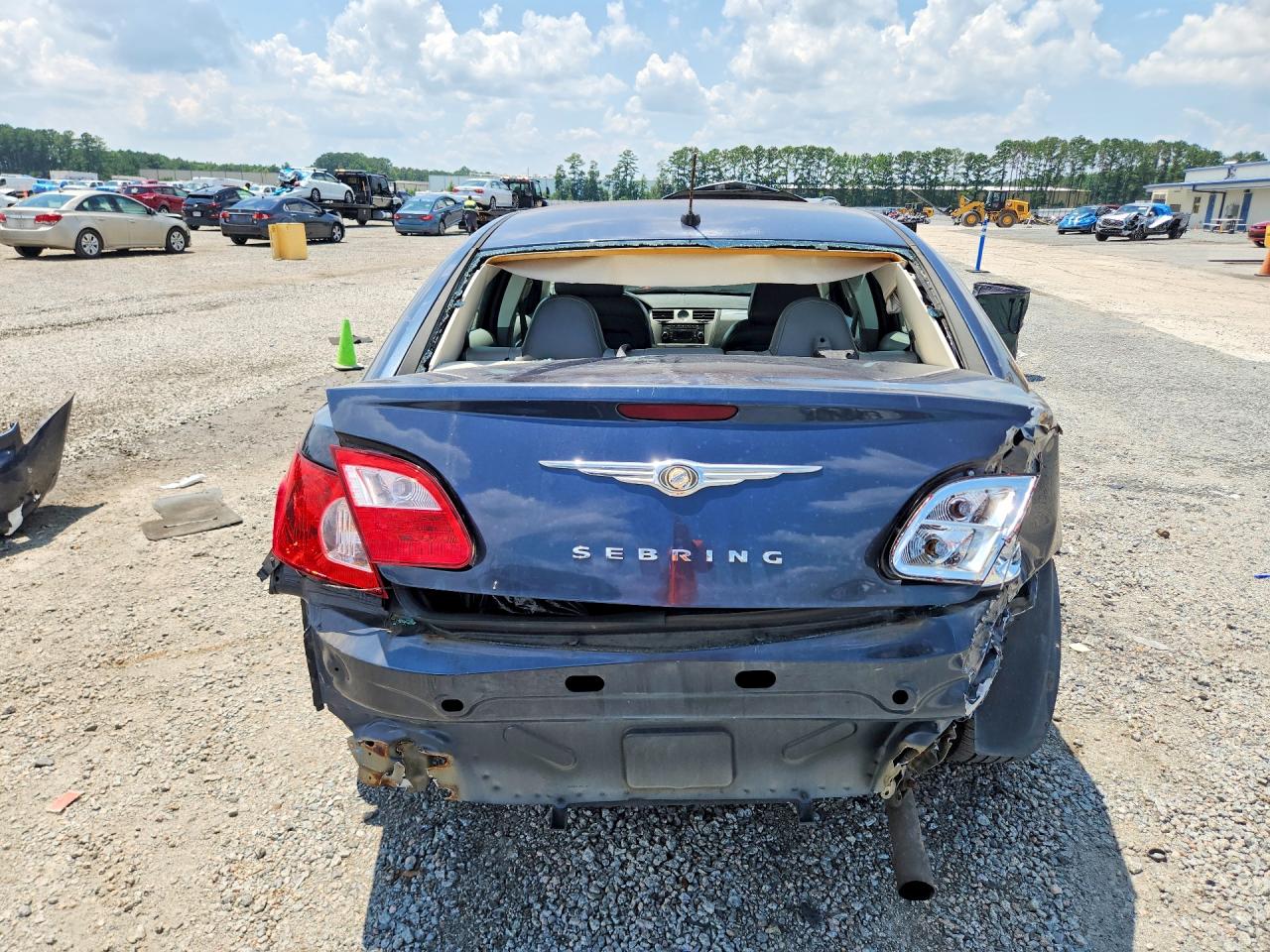 2008 Chrysler Sebring Touring Charcoal vin: 1C3LC56R68N201475