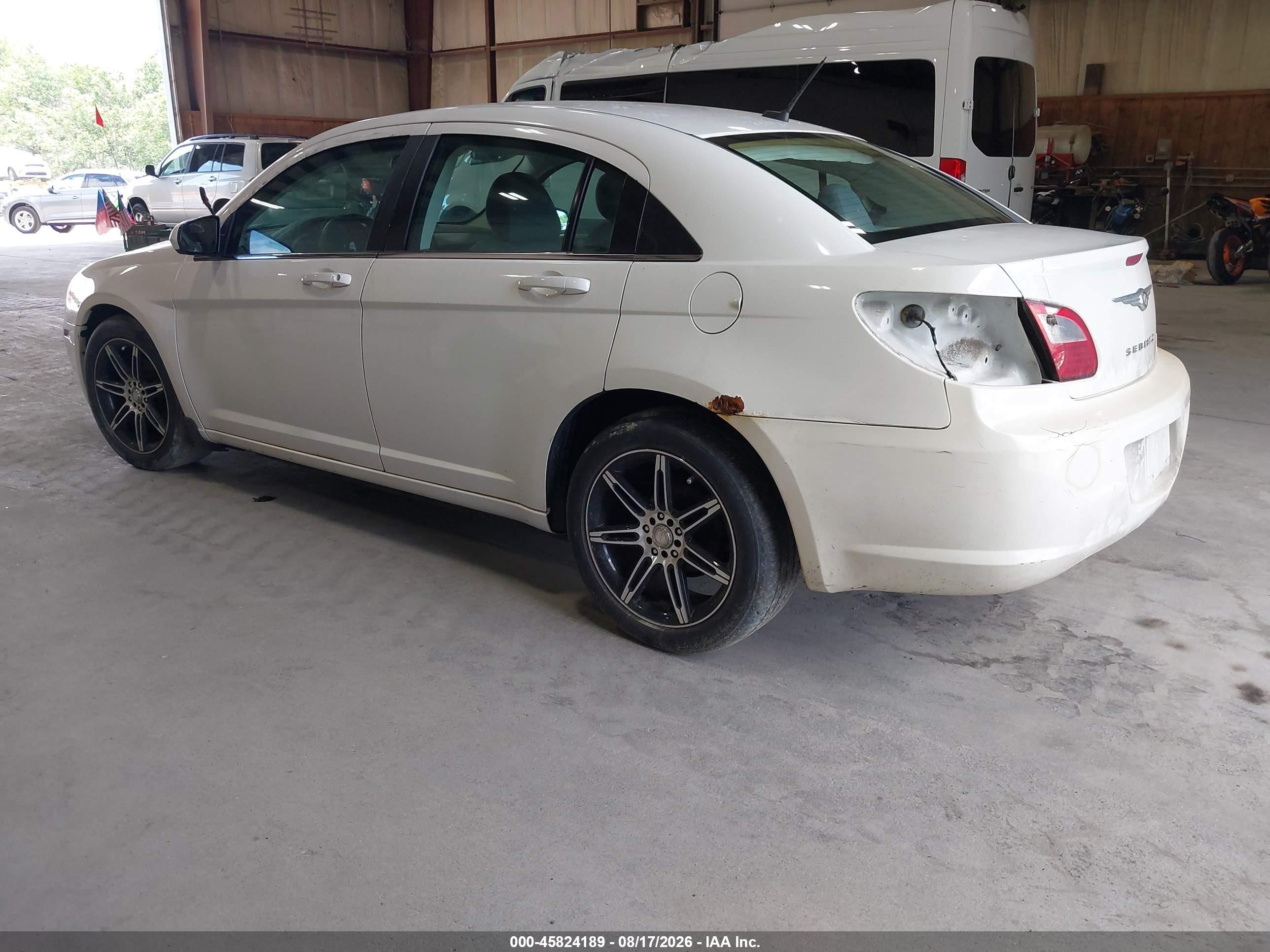 2008 Chrysler Sebring Touring Белый vin: 1C3LC56R98N238715